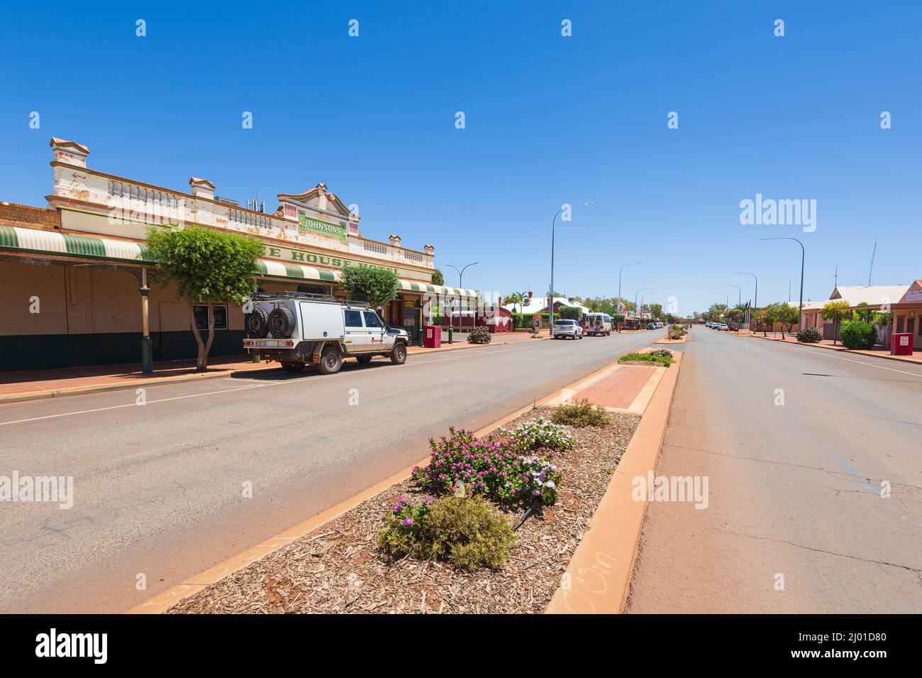 Tower Street is the main street of the small rural town of Leonora