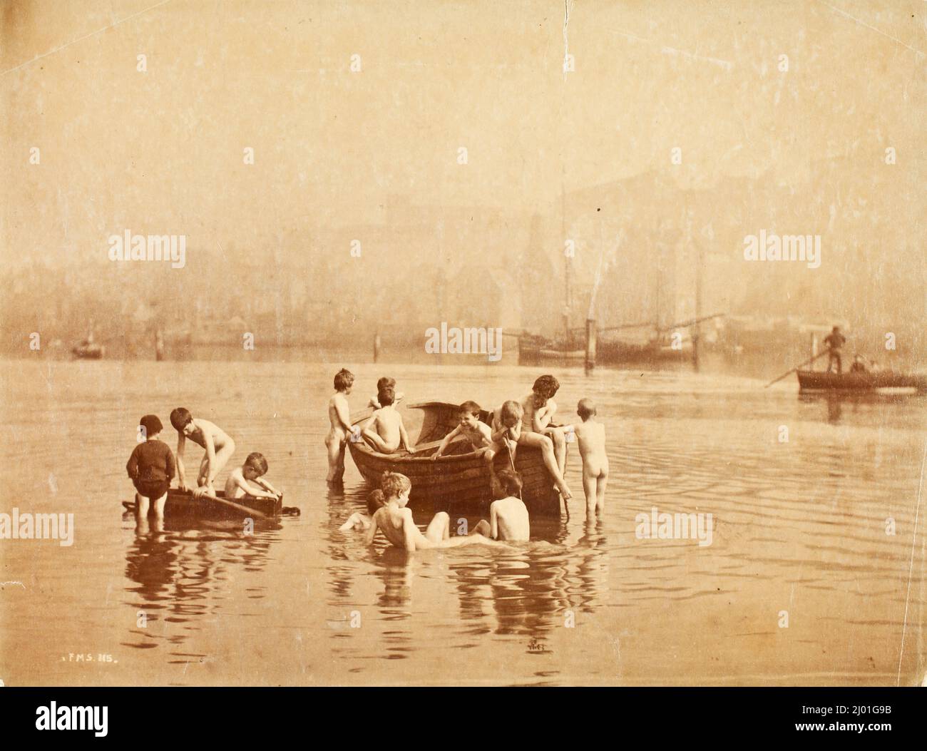 Sutcliiffe Water Rats River Rats. Frank Meadow Sutcliffe (England, 1853-1941). England, 1886 ...