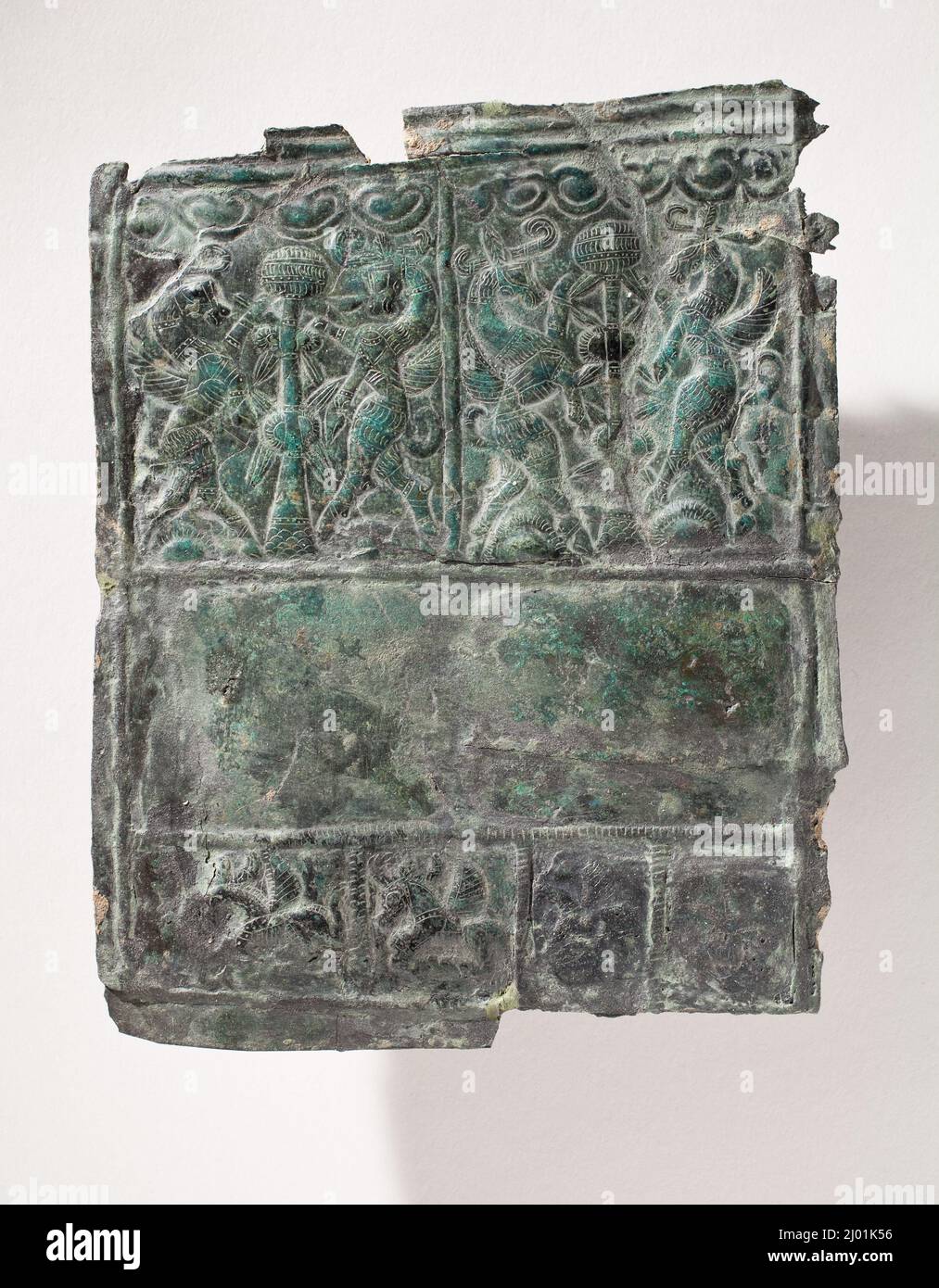 Rectangular Plaque. Western Iran, circa 1000-650 B.C.. Arms and Armor ...