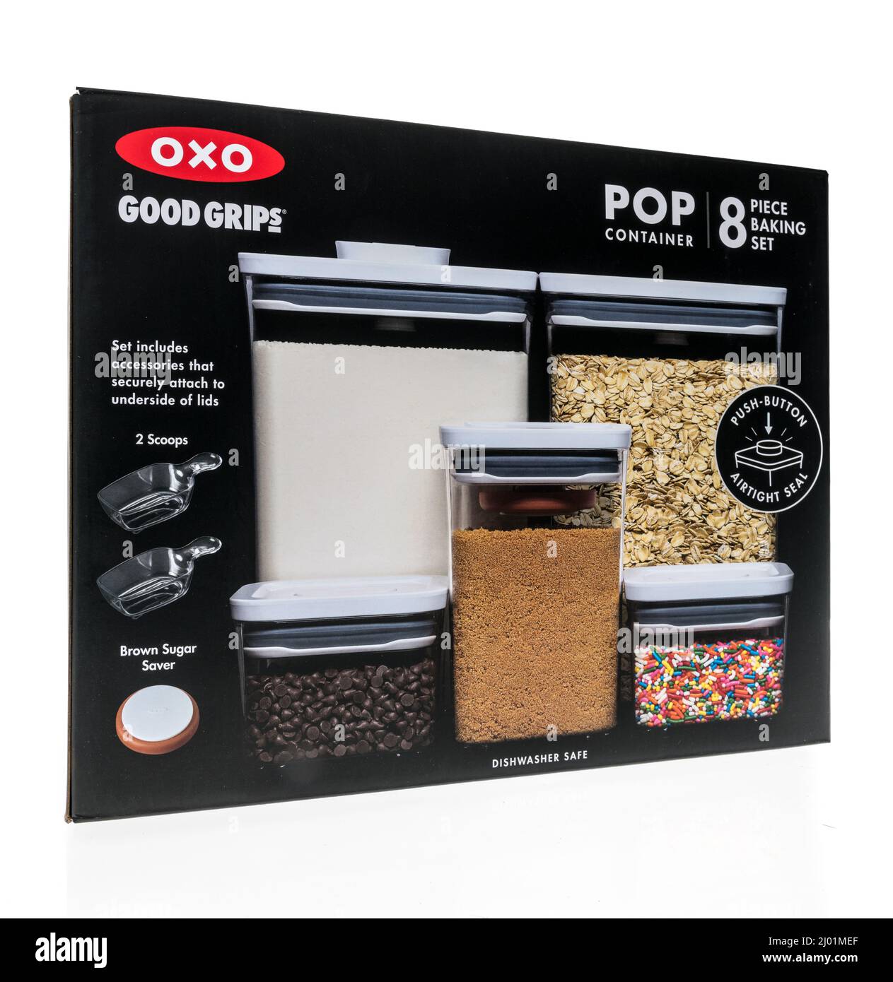 Oxo Good Grips Baking Set, Pop Container, 8 Piece