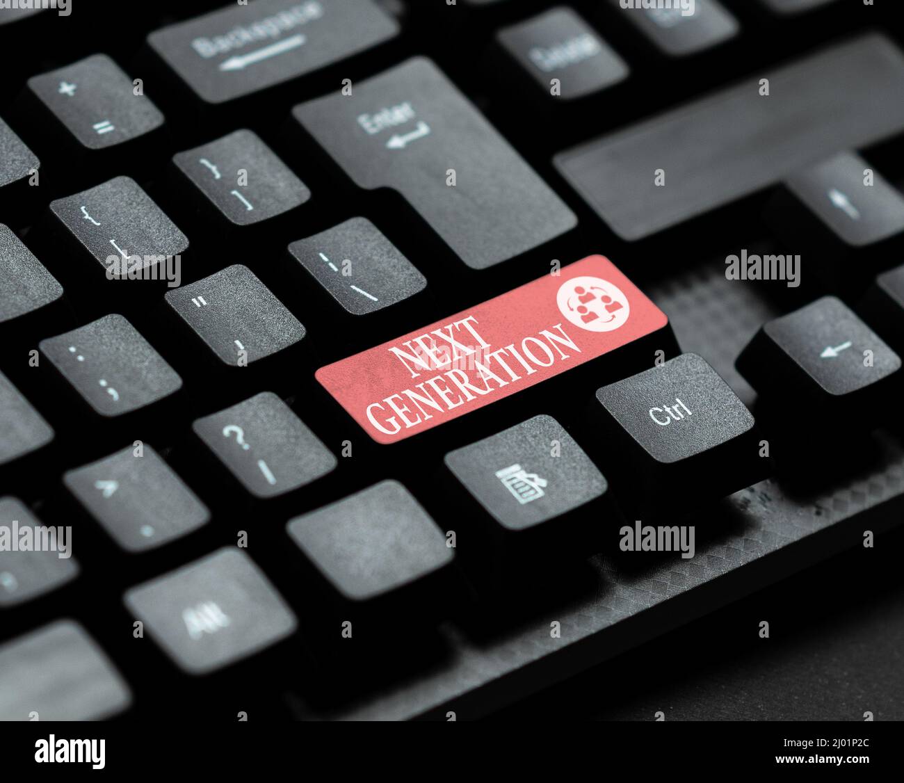 Handwriting text Next Generation. Internet Concept product that has been developed using the latest technology Fixin G Coding String Arrangement Stock Photo