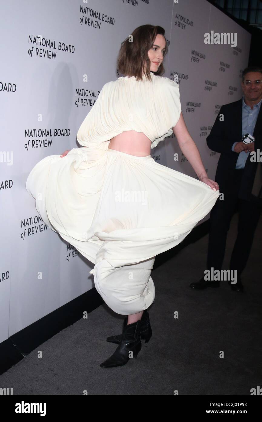 New York, NY, USA. 15th Mar, 2022. Renate Reinsve at the 2022 National