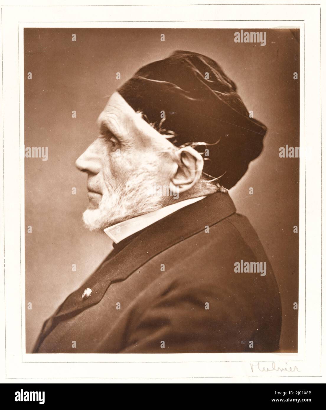 Robert-Fleury. Mulnier (France, active 19th century). France, 1876-1884. Photographs. Woodburytype Stock Photo