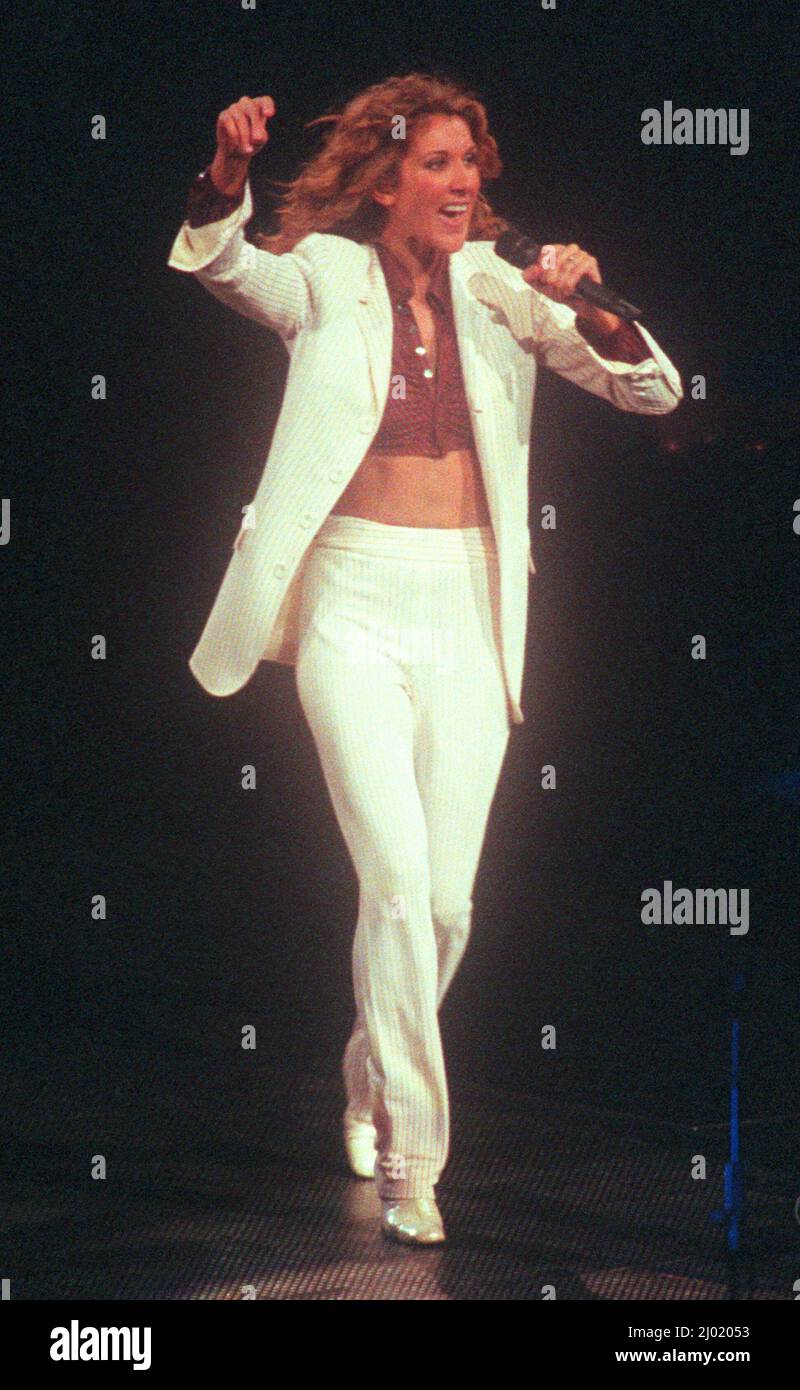 Celine Dion 1996 Photo by John Barrett PHOTOlink MediaPunch