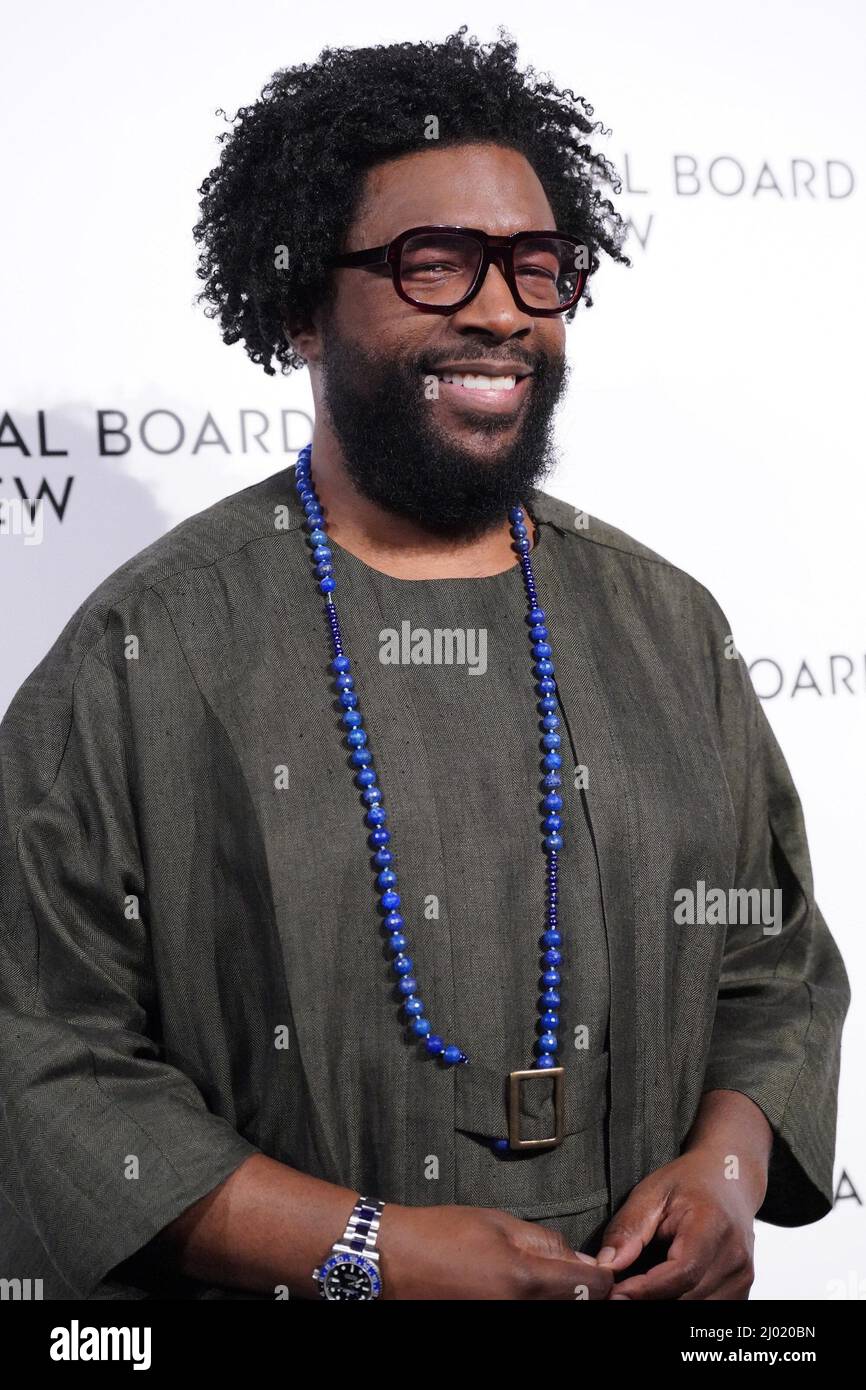 New York NY USA 15th Mar 2022 Questlove At Arrivals For The new-york-ny-usa-15th-mar-2022-questlove-at-arrivals-for-the