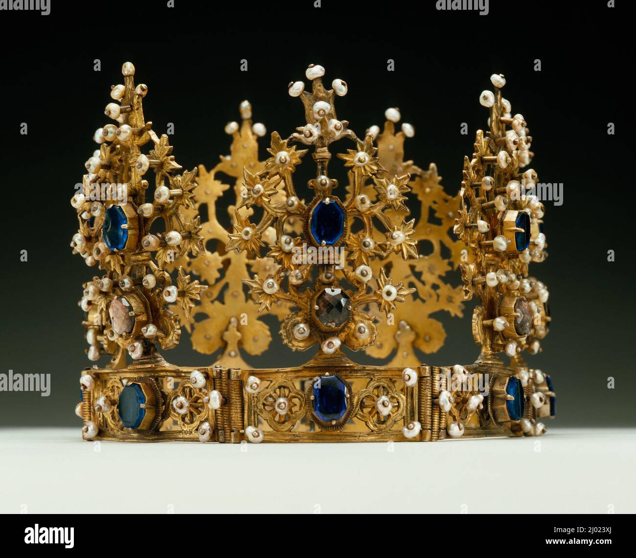 Articulated Crown. Bohemia, 15th century. Jewelry and Adornments