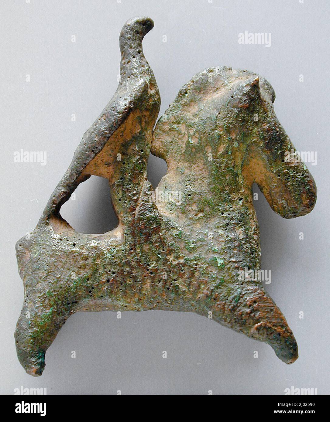 Horse. Iberia, 3rd-2nd century B.C.. Tools and Equipment; horse trappings. Bronze, cast Stock Photo