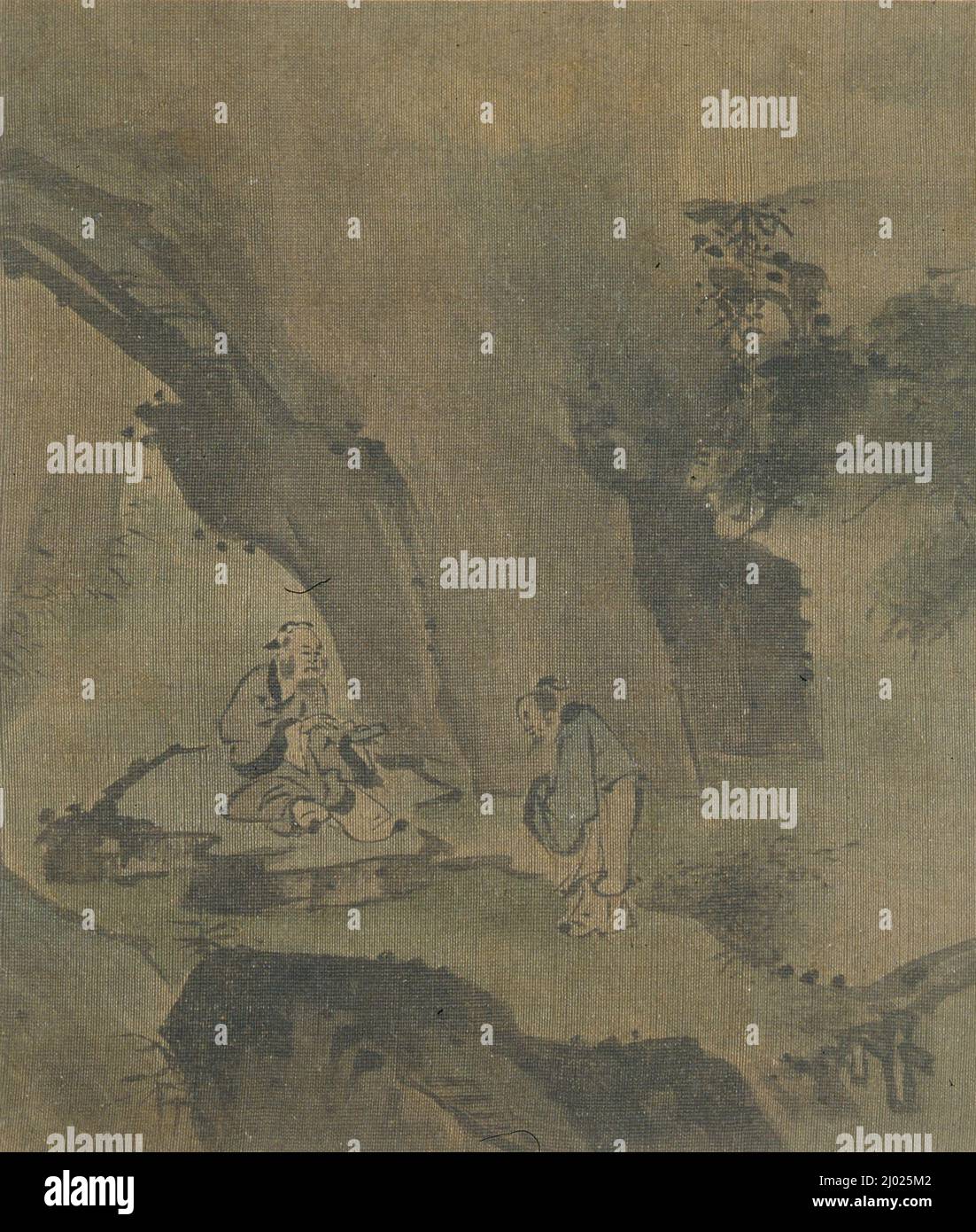 Figures In Landscape Korea Korean Joseon Dynasty 1392 1910 17th