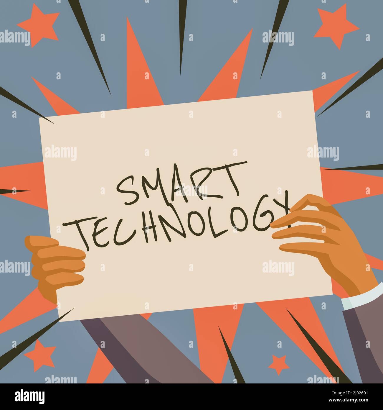 Text showing inspiration Smart Technology. Business idea gadgets or ...