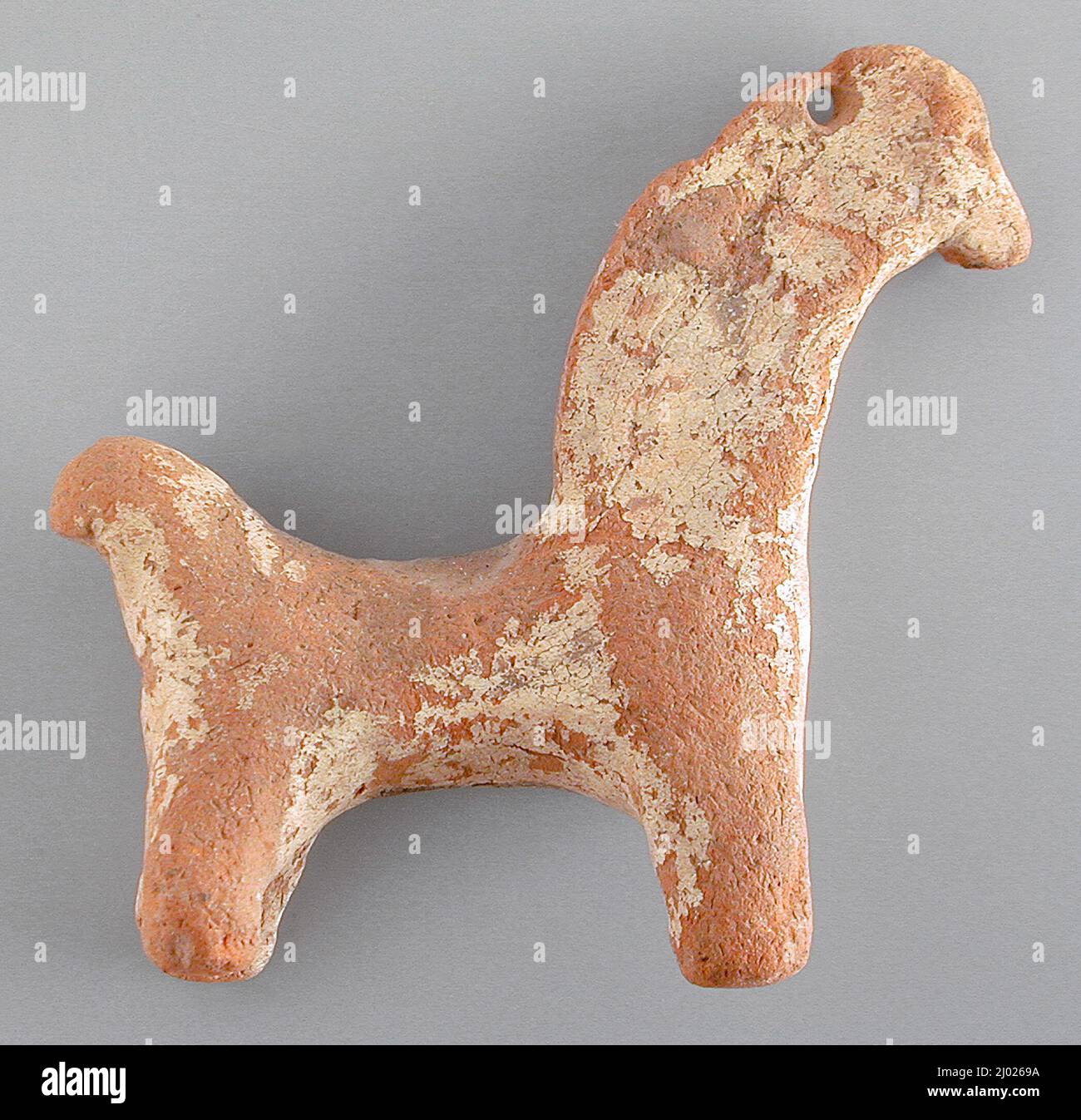 Horse. Egypt, 1st century BCE - 2nd century CE. Sculpture. Terracotta Stock Photo