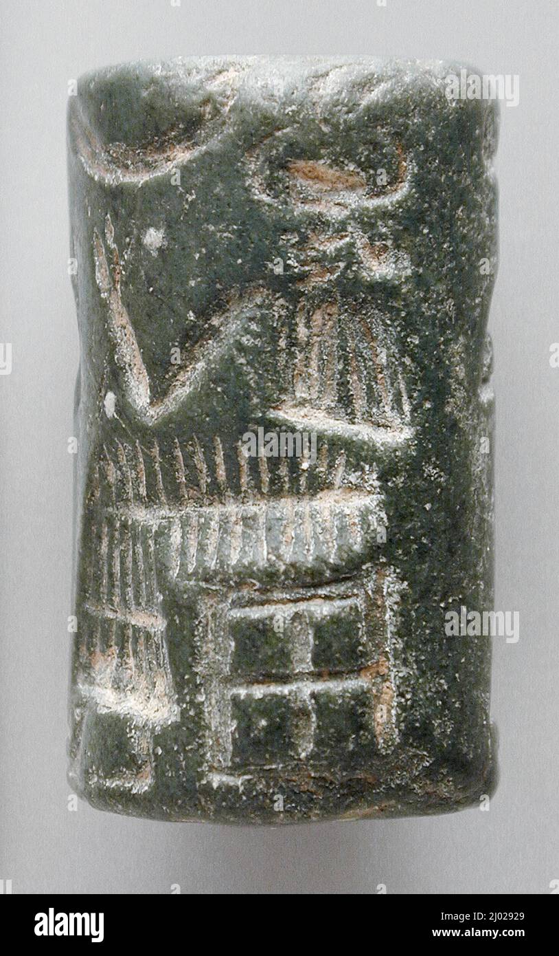 Cylinder Seal. Mesopotamia, Agade period, about 23342154 B.C.. Tools