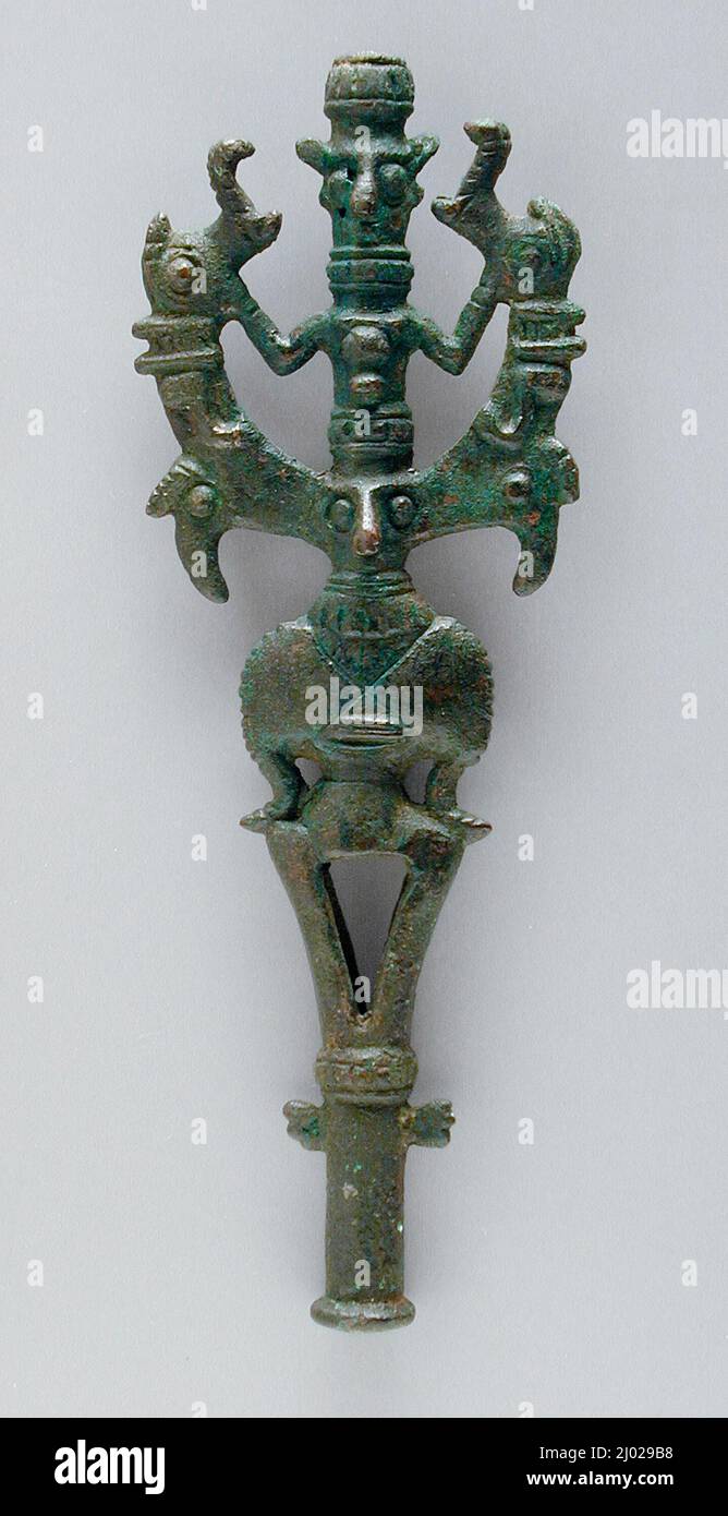 Standard Finial. Iran, Luristan, Luristan Bronzes, Circa 1000-650 B.C ...