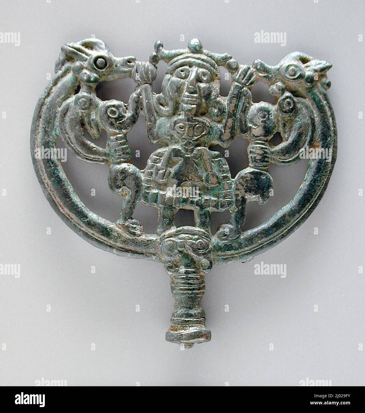 Openwork Pinhead. Iran, Luristan, circa 1000650 B.C.. Jewelry and