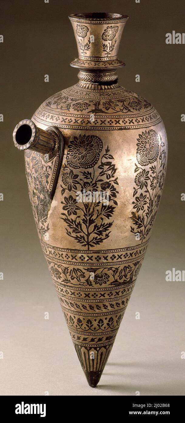 Hookah Base. India, Andhra Pradesh, Hyderabad or Karnataka, Bidar