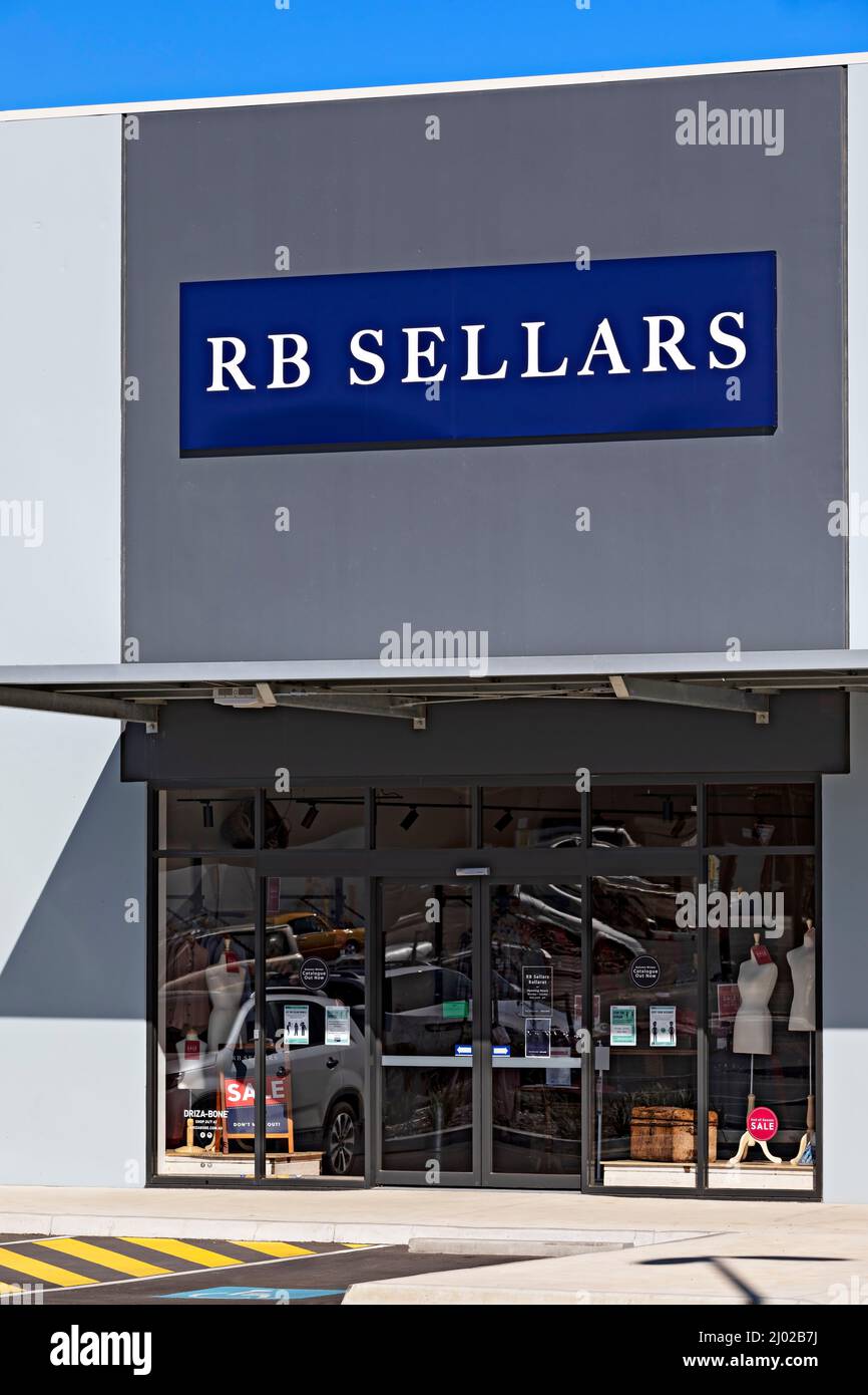 Ballarat Australia /  R B Sellars Store located at Delacombe Town Centre Shopping Complex. Stock Photo