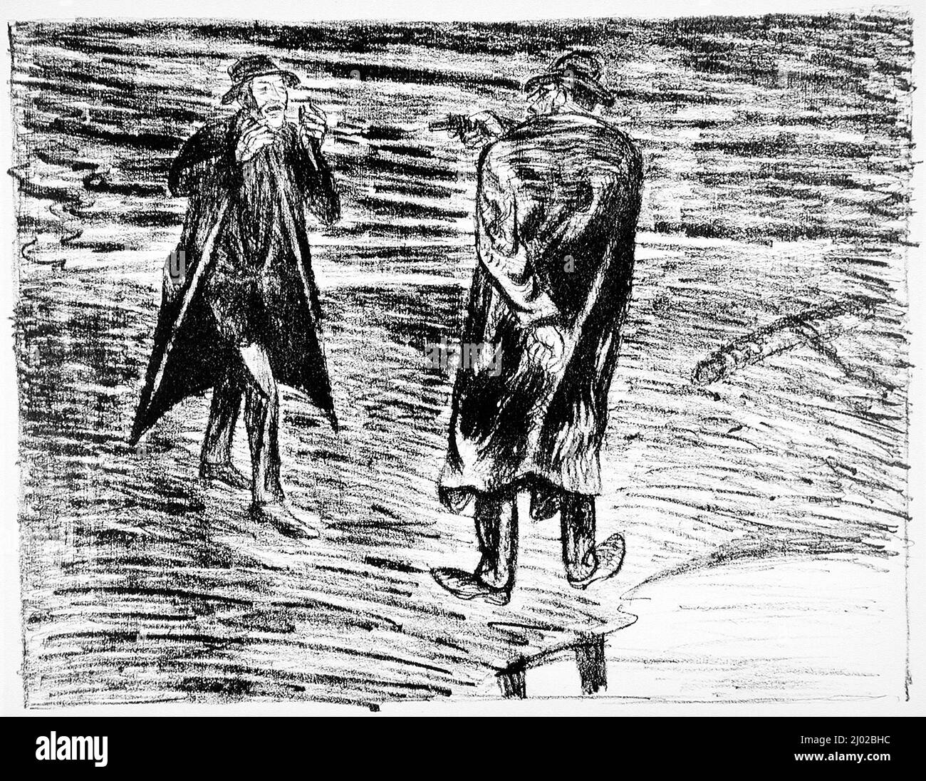 Duel 2. Ernst Barlach (Germany, 18701938). Germany, 1919. Prints