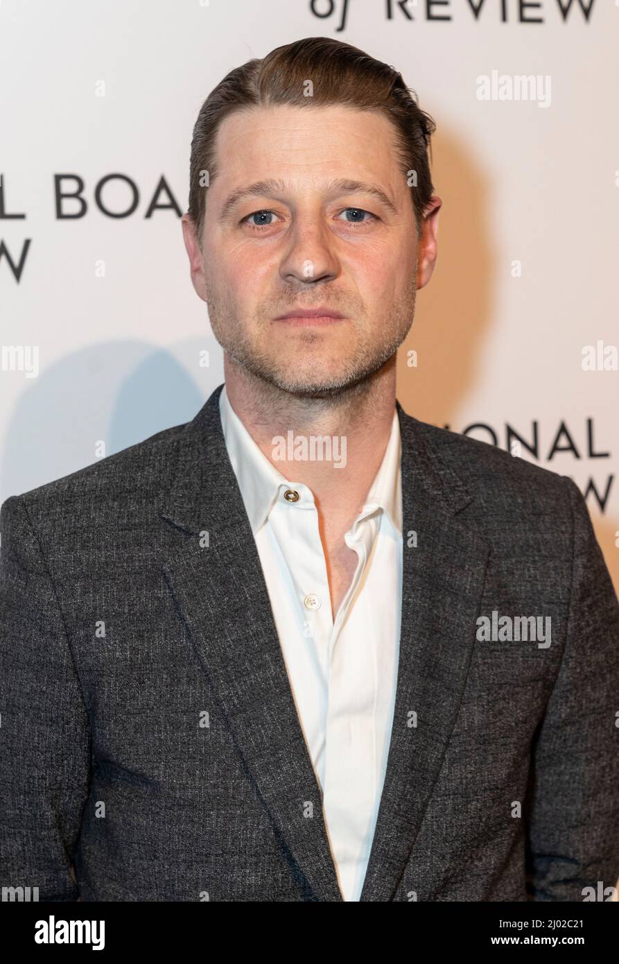 New York, NY - March 15, 2022: Benjamin McKenzie attends National Board of Review Gala 2022 at Cipriani 42nd street Stock Photo