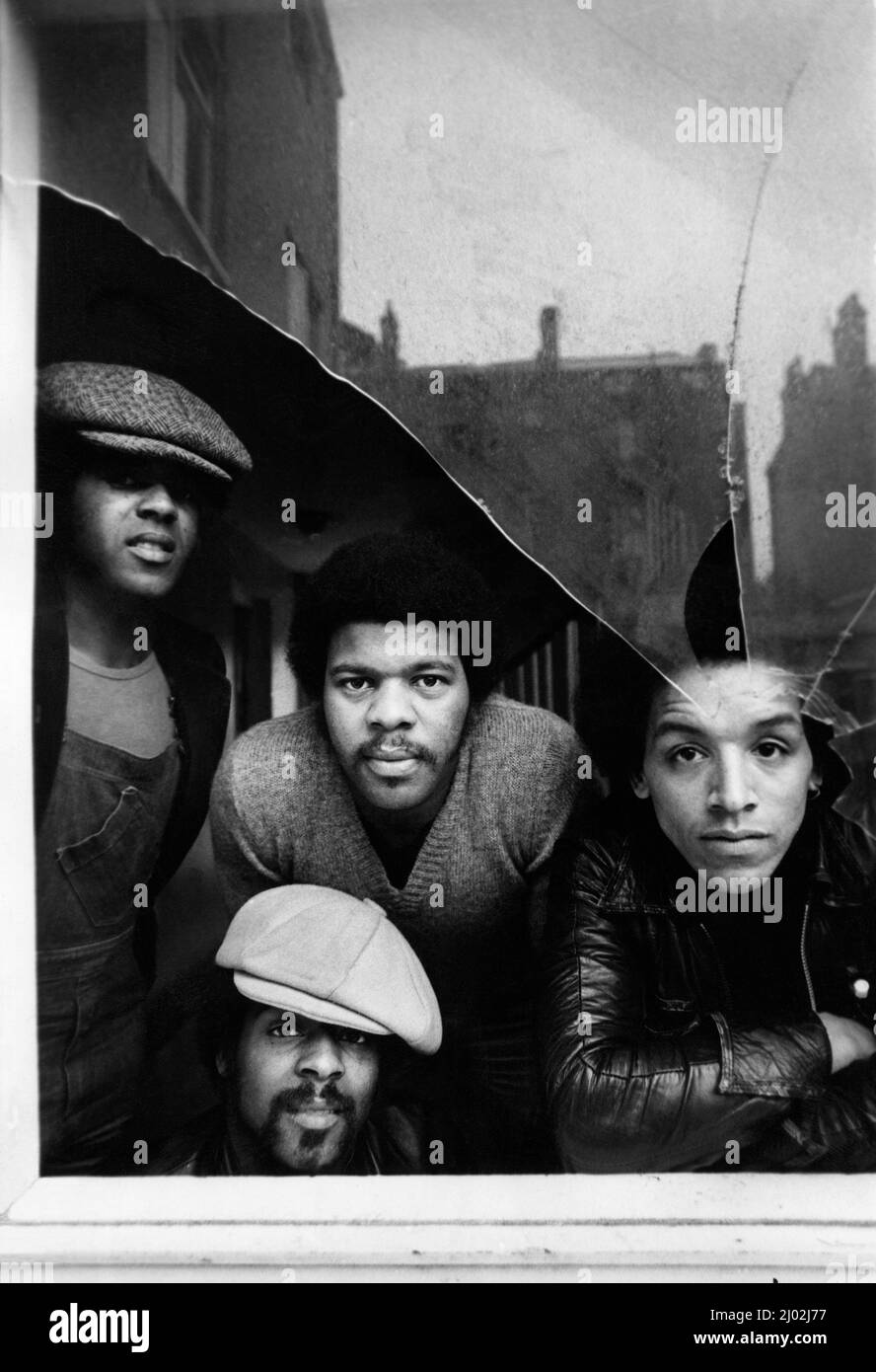 The Real Thing Image from the "4 from 8" LP cover photosession 1977