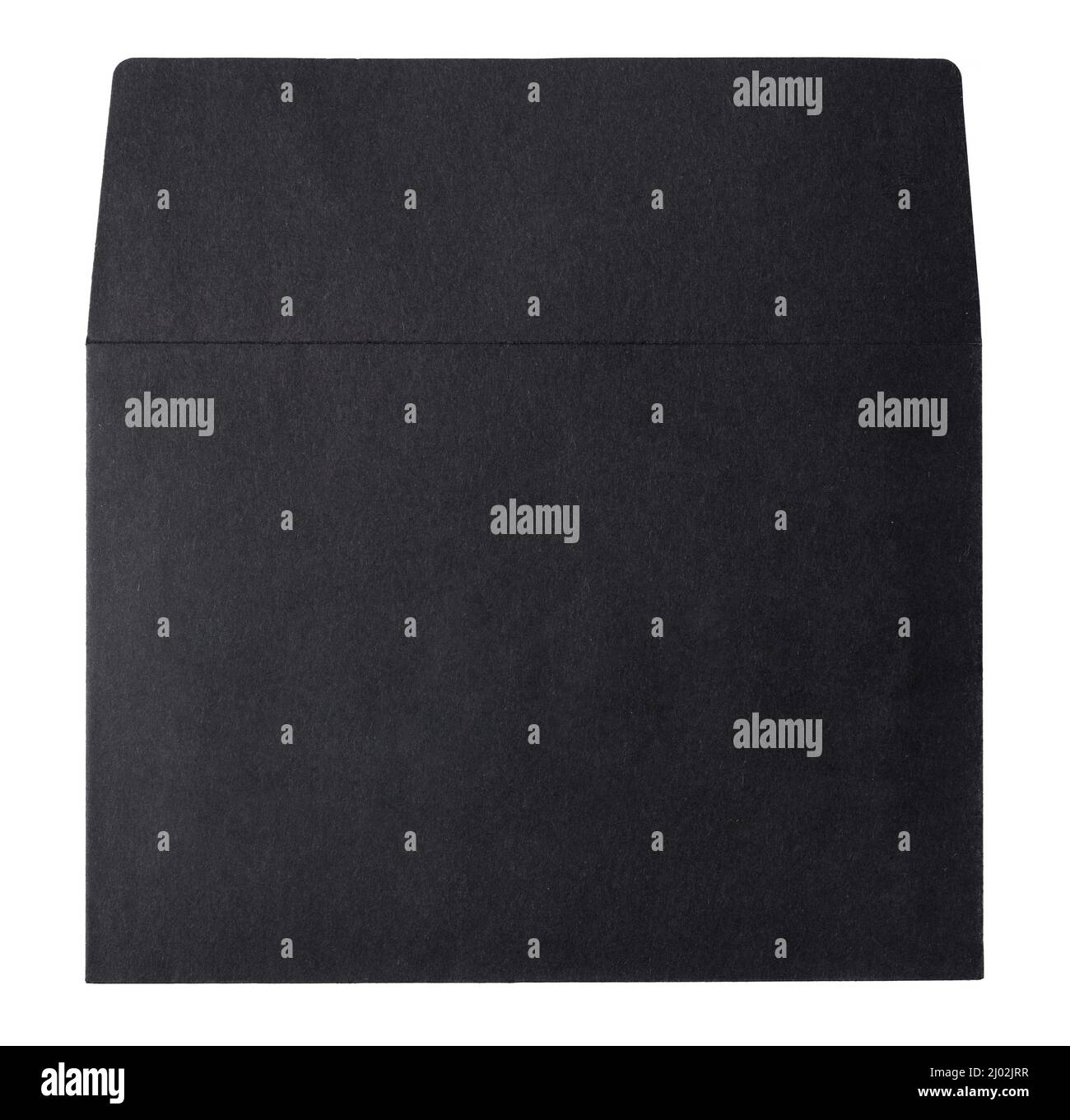 Black Envelope isolated on a white background Stock Photo - Alamy