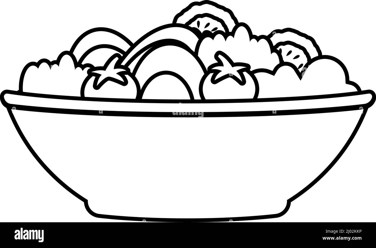 fruit salad clip art black and white