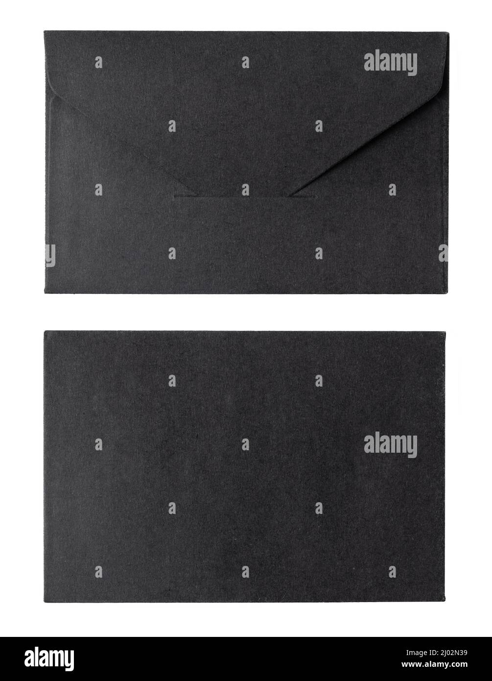 Black Envelope isolated on a white background Stock Photo Alamy