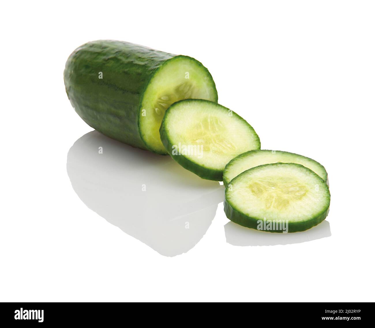 Fresh Long And Mini Cucumbers Stock Photo - Download Image Now