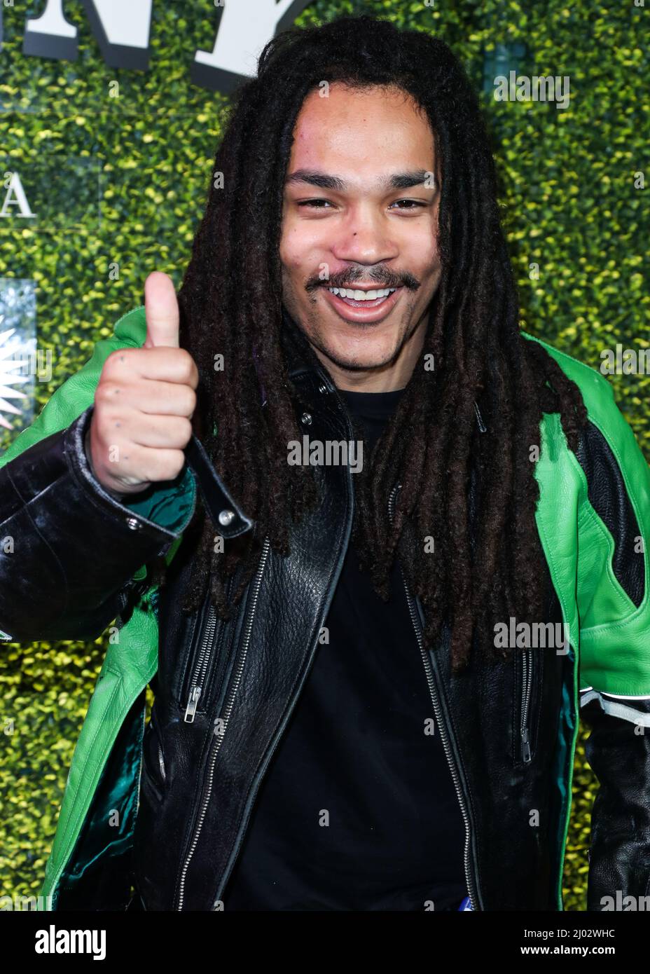 Los Angeles, United States. 15th Mar, 2022. LOS ANGELES, CALIFORNIA, USA - MARCH 15: Luka Sabbat arrives at the Sunny Vodka Launch Party held at Terminal 27 on March 15, 2022 in Los Angeles, California, United States. (Photo by Xavier Collin/Image Press Agency) Credit: Image Press Agency/Alamy Live News Stock Photo