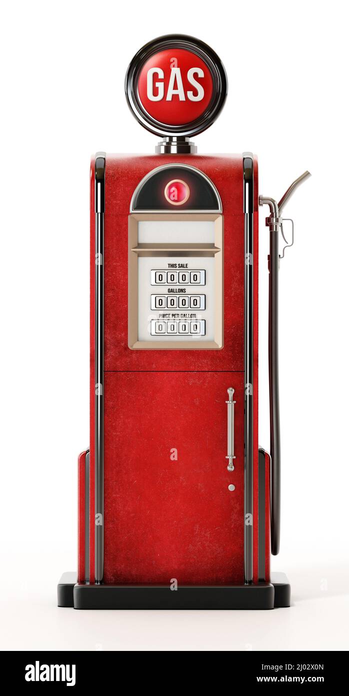 Old timey gas pumps outlet