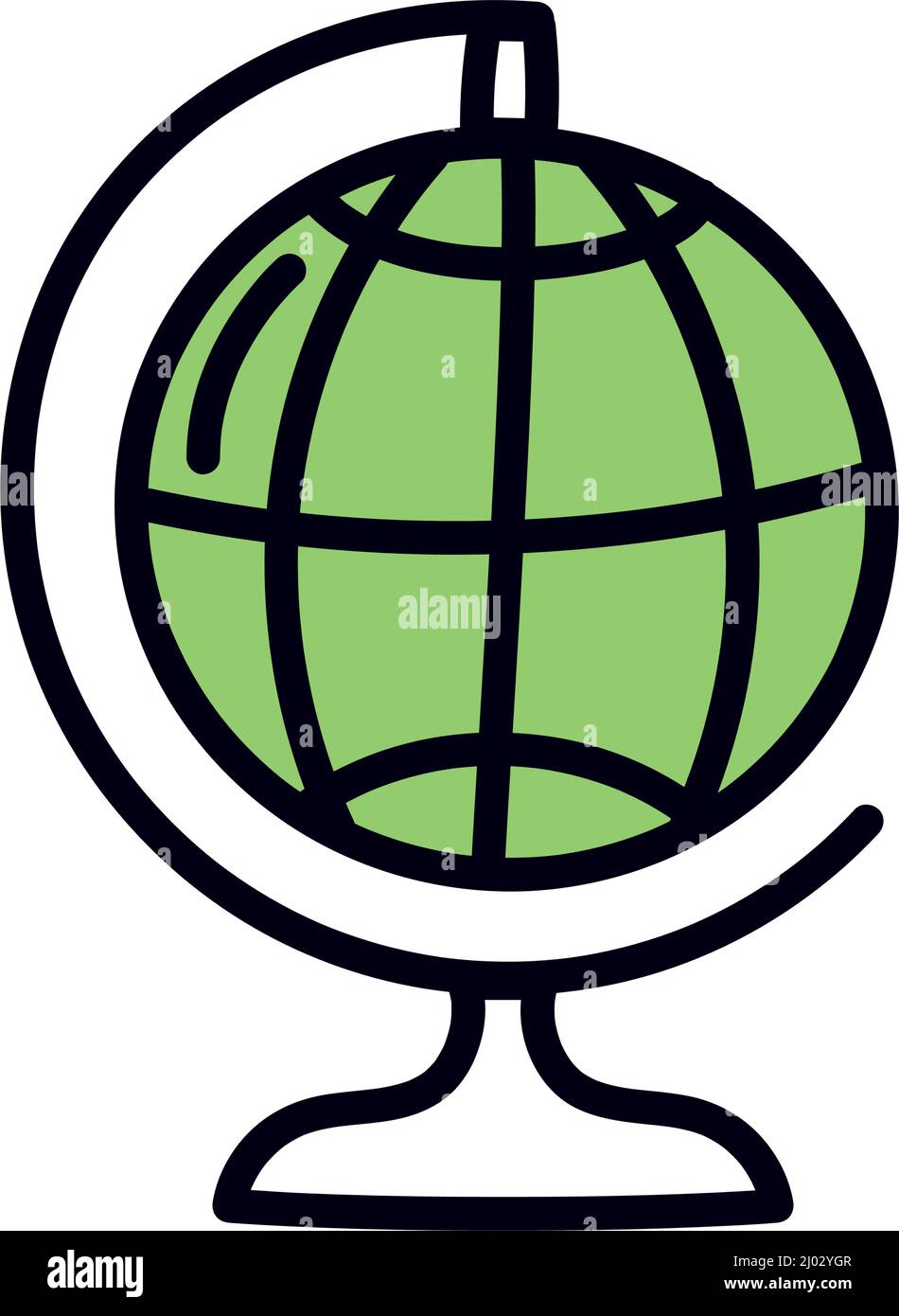 sphere planet supply line style Stock Vector Image & Art - Alamy