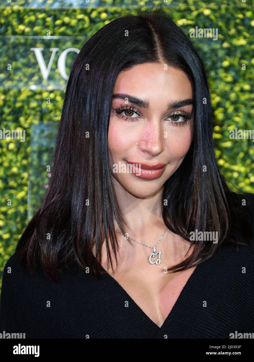 Los Angeles, United States. 15th Mar, 2022. LOS ANGELES, CALIFORNIA, USA -  MARCH 15: Chantel Jeffries arrives at the Sunny Vodka Launch Party held at  Terminal 27 on March 15, 2022 in