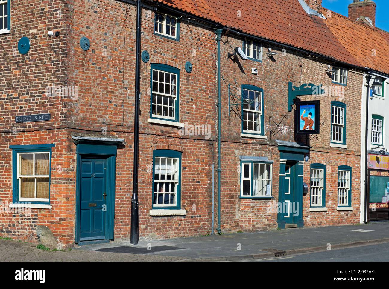 The Yarborough Hunt pub in Brigg, North Lincolnshire, England UK Stock