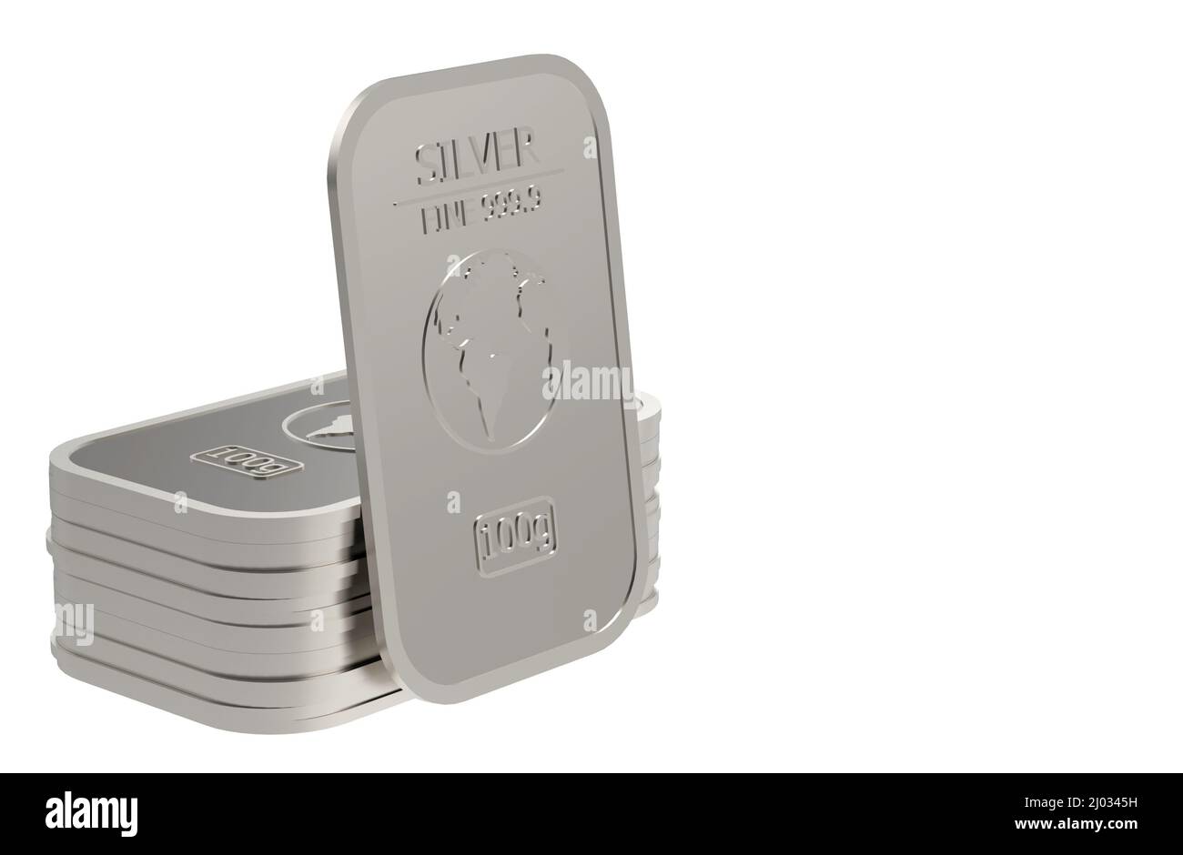 Silver bullion bar hi-res stock photography and images - Alamy