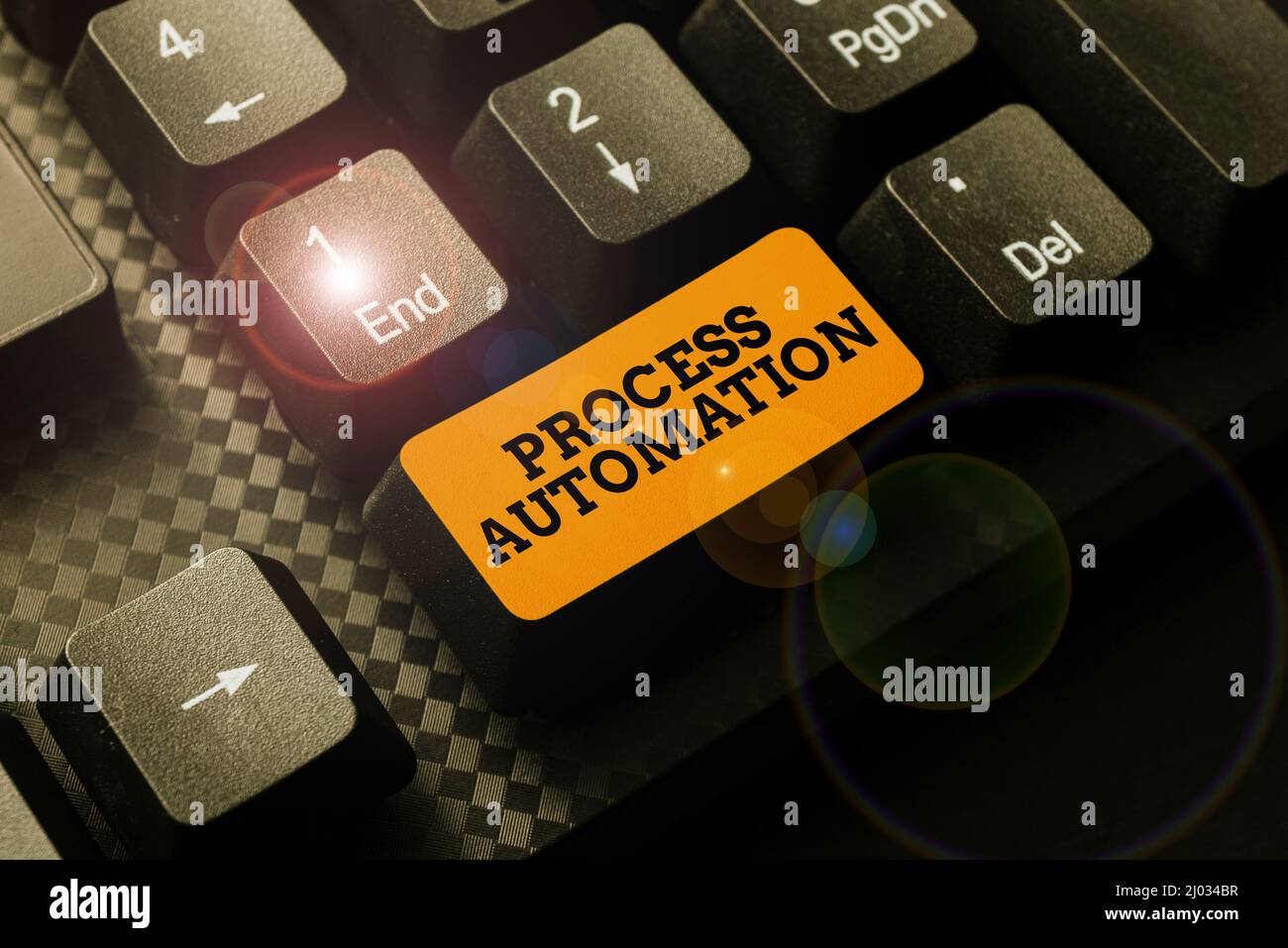 Text showing inspiration Process Automation. Word Written on ...