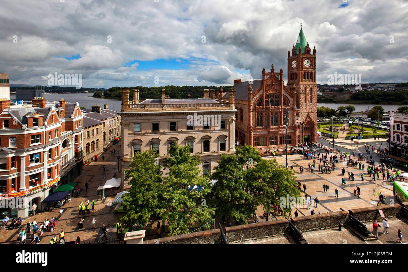 City of Derry, County Londonderry, Northern Ireland Stock Photo