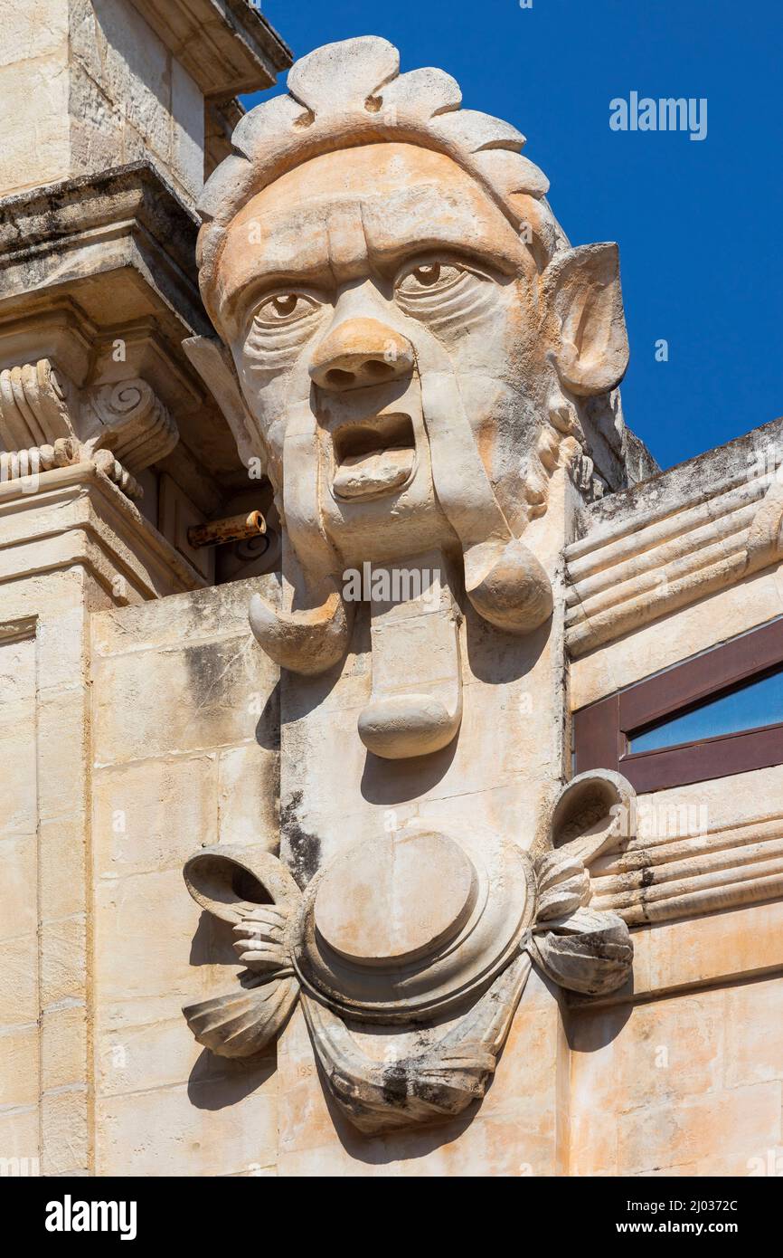 Pietro Floridia Auditorium, Modica, Ragusa, Sicily, Italy, Europe Stock Photo