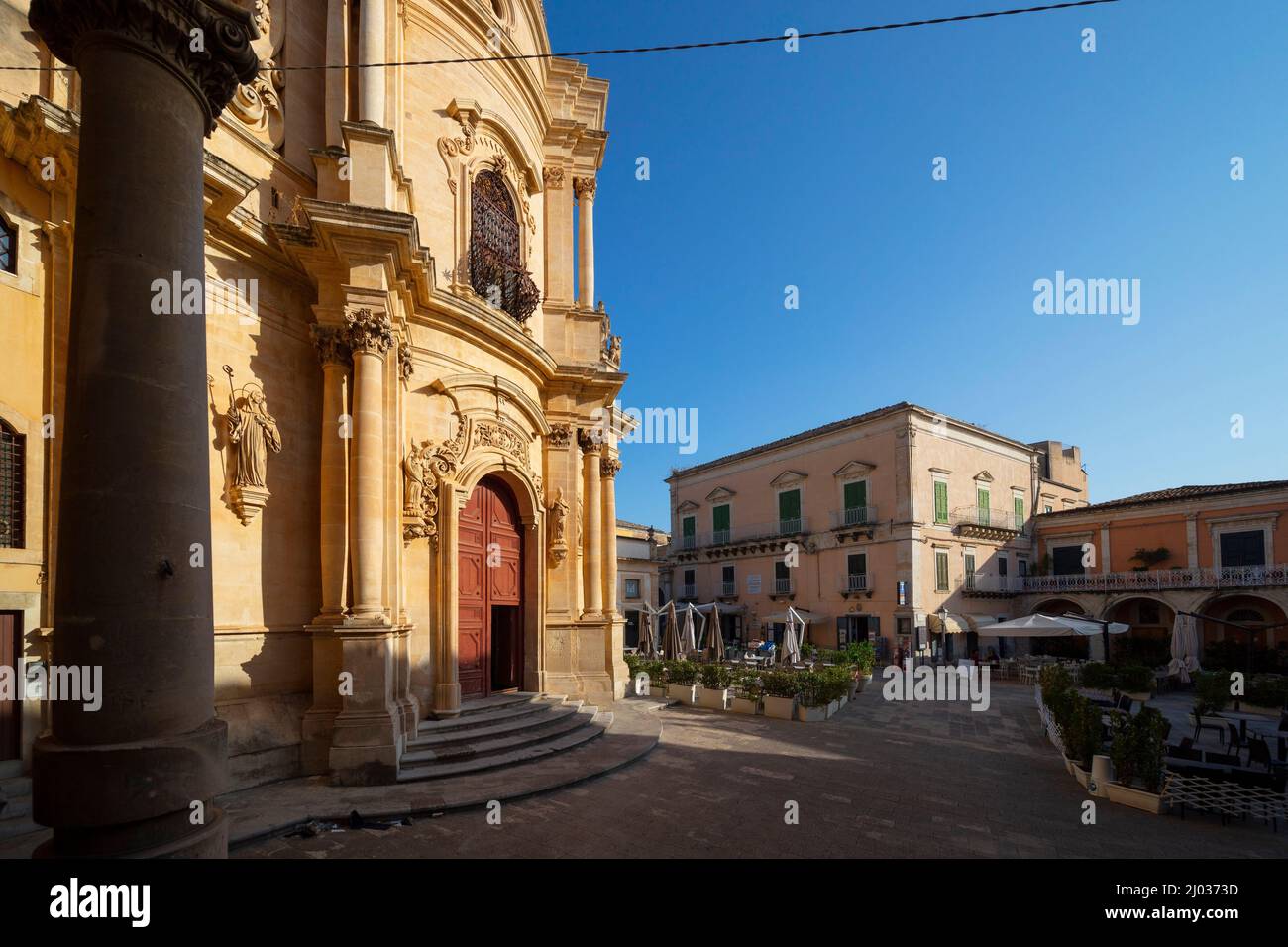 Church of Saint Giuseppe, Ragusa Ibla, Val di Noto, UNESCO World Heritage Site, Sicily, Italy, Europe Stock Photo