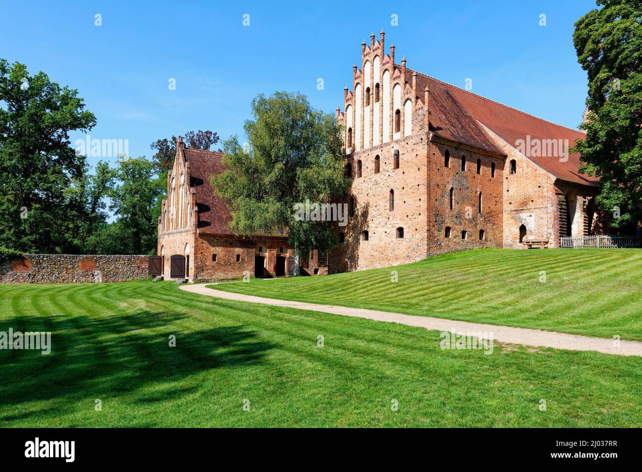 Former Cistercian Chorin Monastery, Brandenburg, Germany, Europe Stock Photo