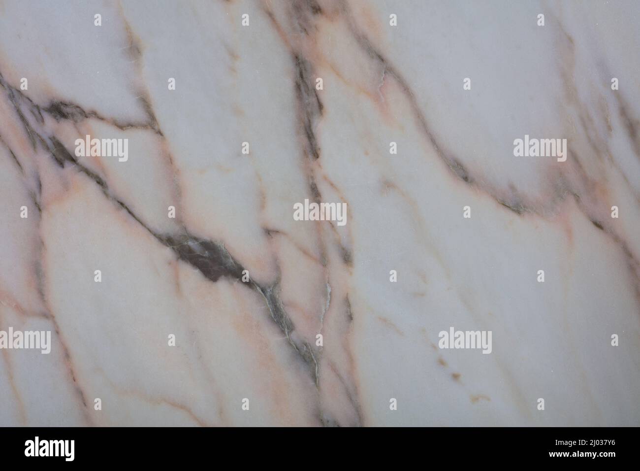 Calacatta Creme marble texture, exquisite background in light color. Stock Photo