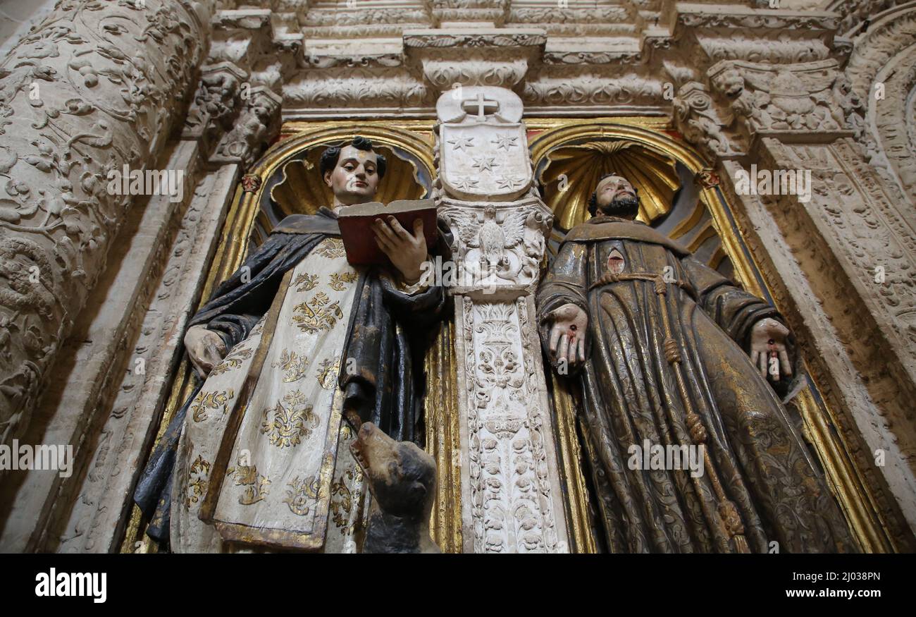 Catedral de San Antolín Stock Photo Alamy