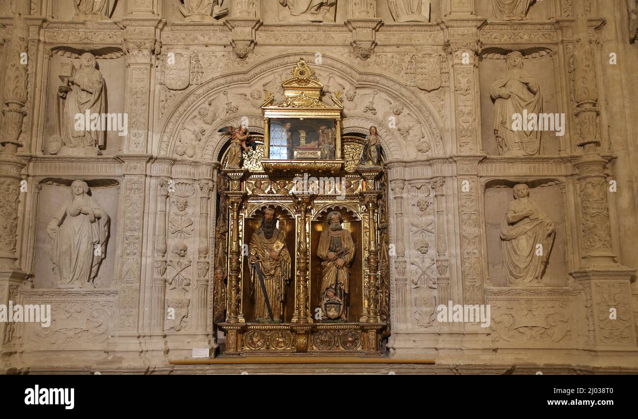 Catedral de San Antolín Stock Photo Alamy