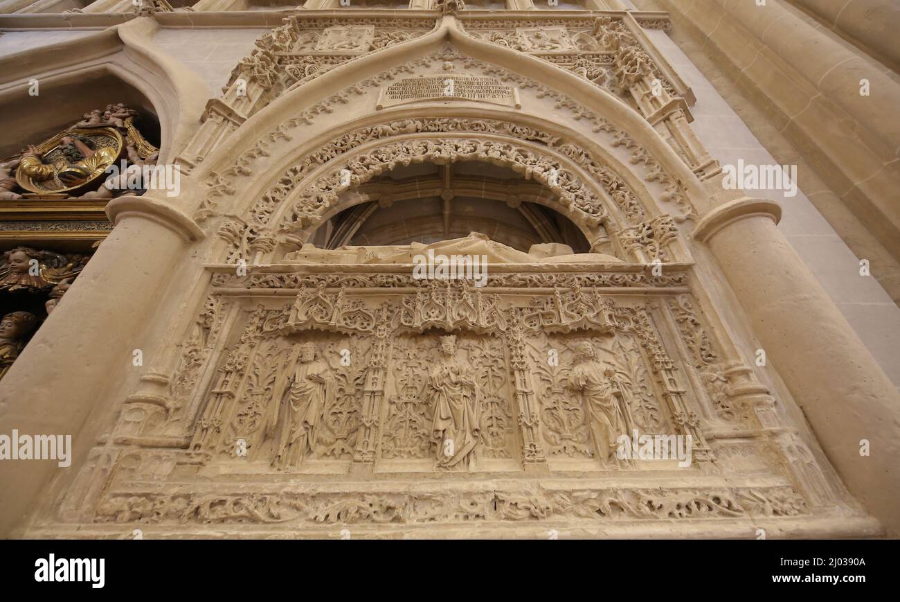 Catedral de San Antolín Stock Photo Alamy