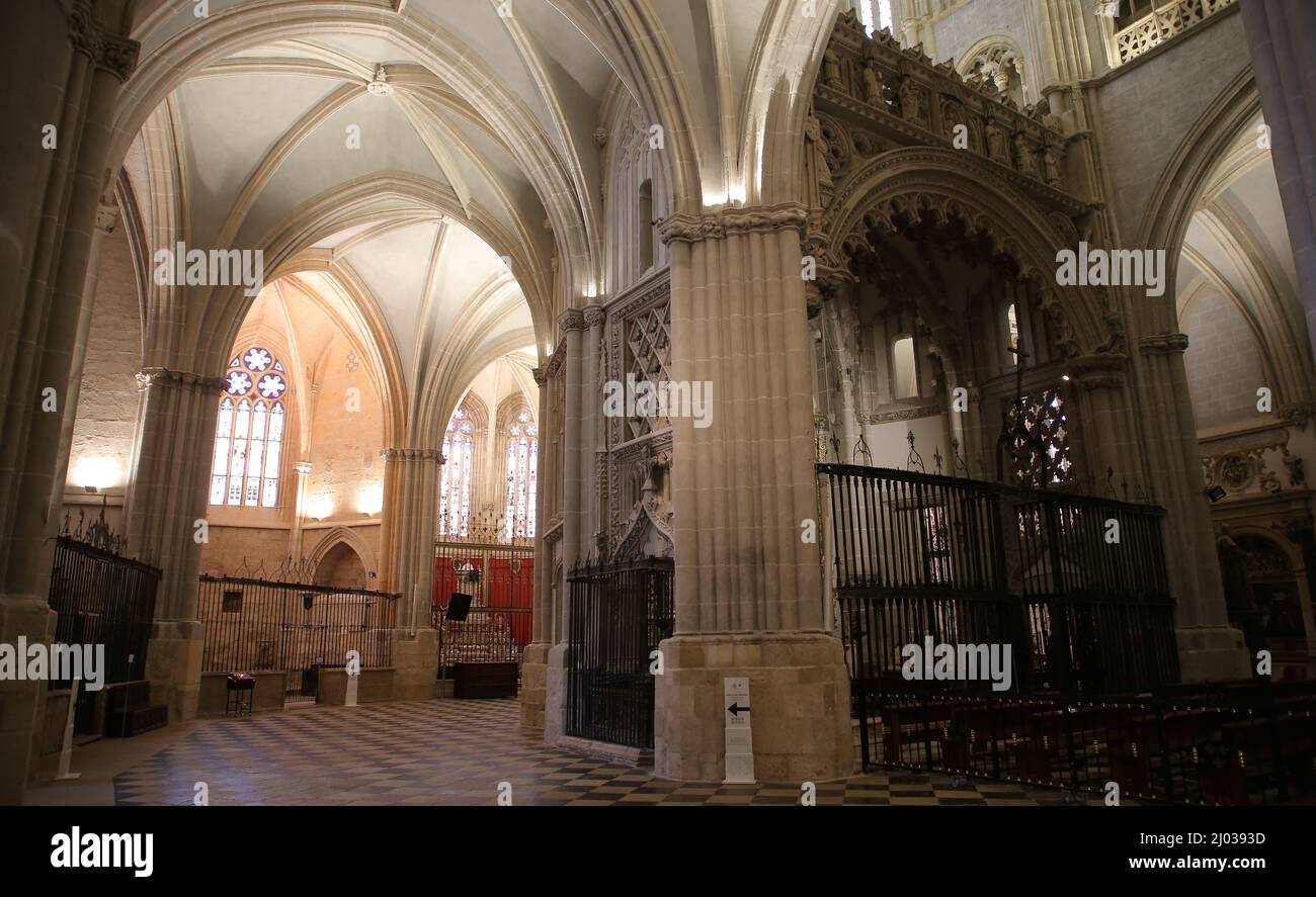Catedral de San Antolín Stock Photo Alamy