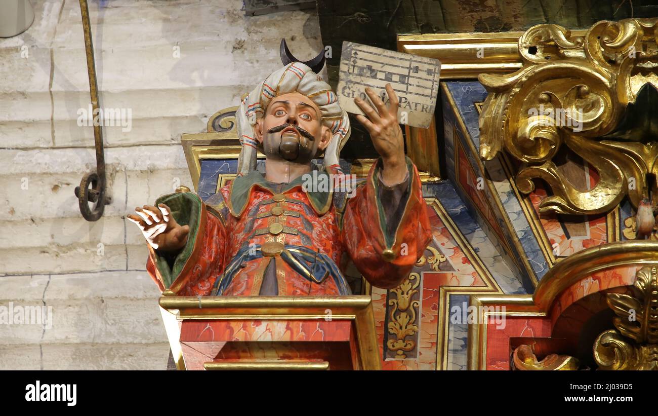 Catedral de San Antolín Stock Photo Alamy