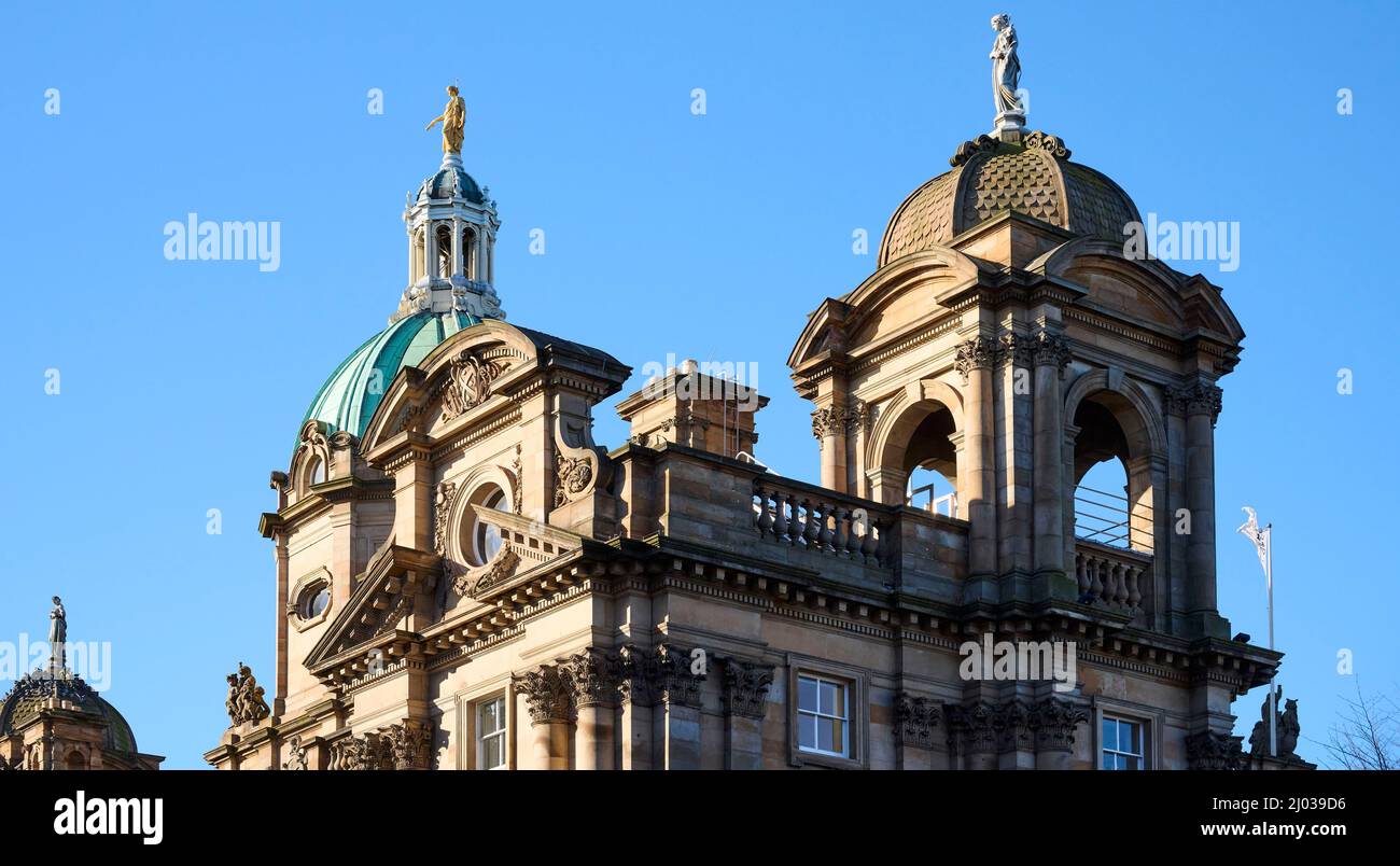 Museum on The Mound, former Royal Bank of Scotland building, Edinburgh, Scotland, UK Stock Photo