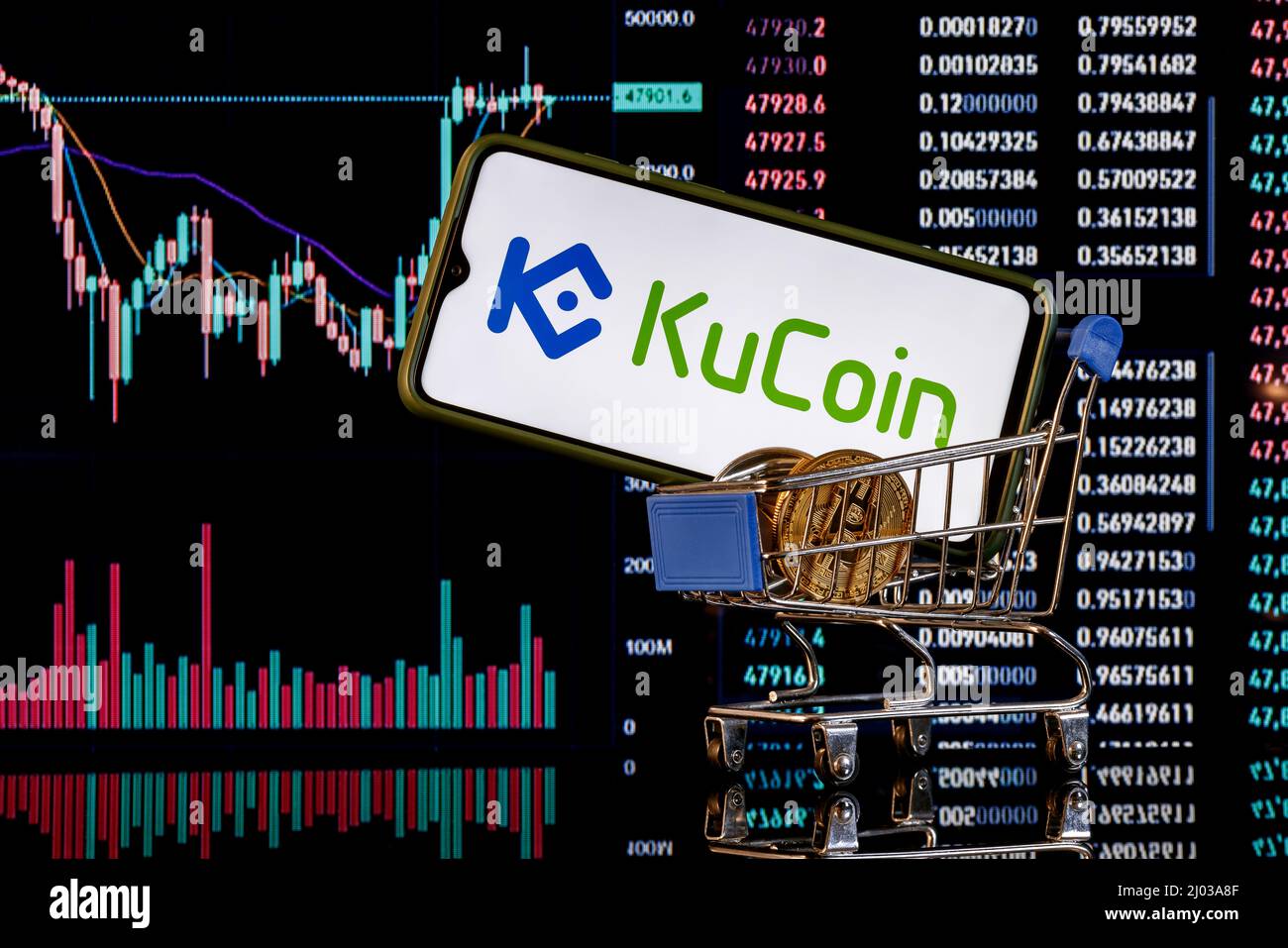 Kucoin logo hi-res stock photography and images - Alamy