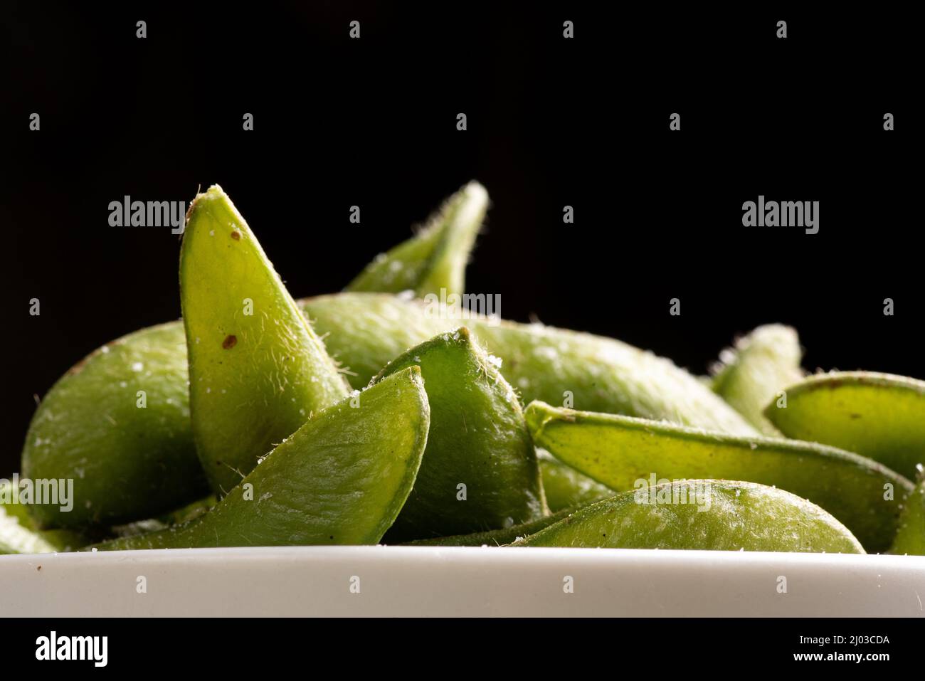 Edamame Japanese Sushi Restaurant Stock Photo Alamy