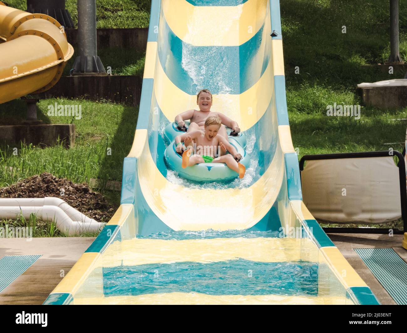 Waterslide australia hires stock photography and images Alamy