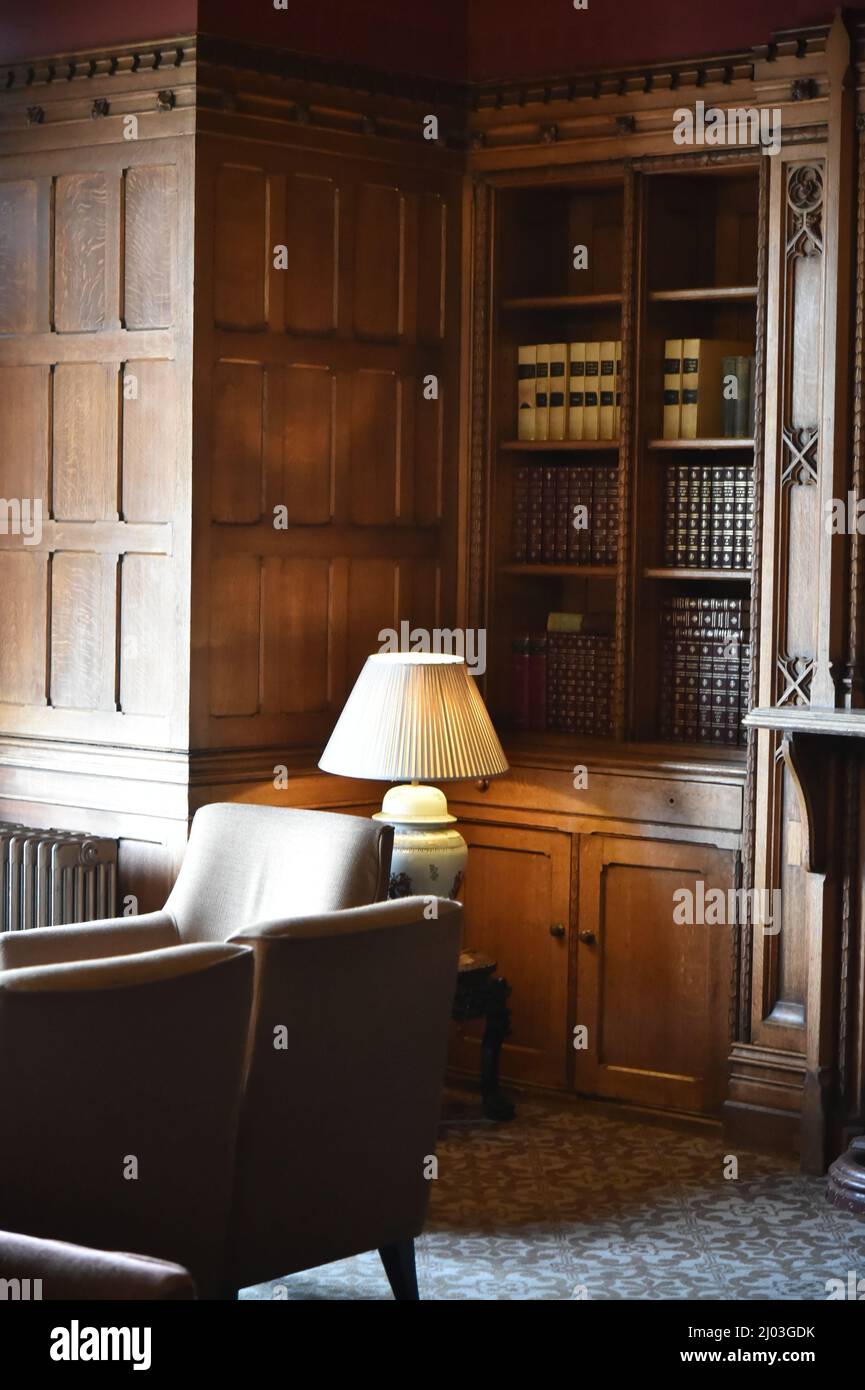 Neo Gothic Victorian Interior Stock Photo - Alamy