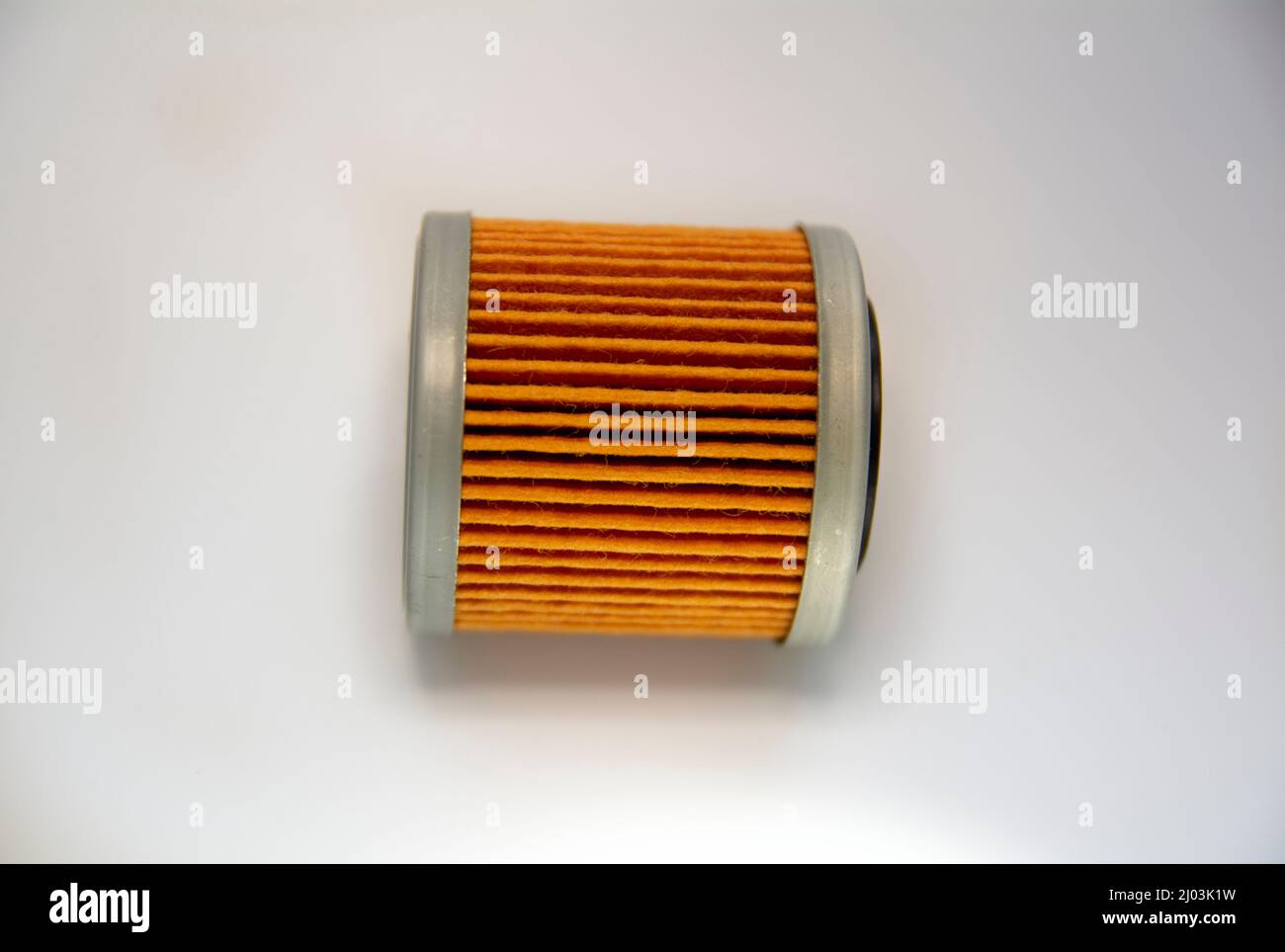 Motorcycle oil filter, for performance Stock Photo Alamy