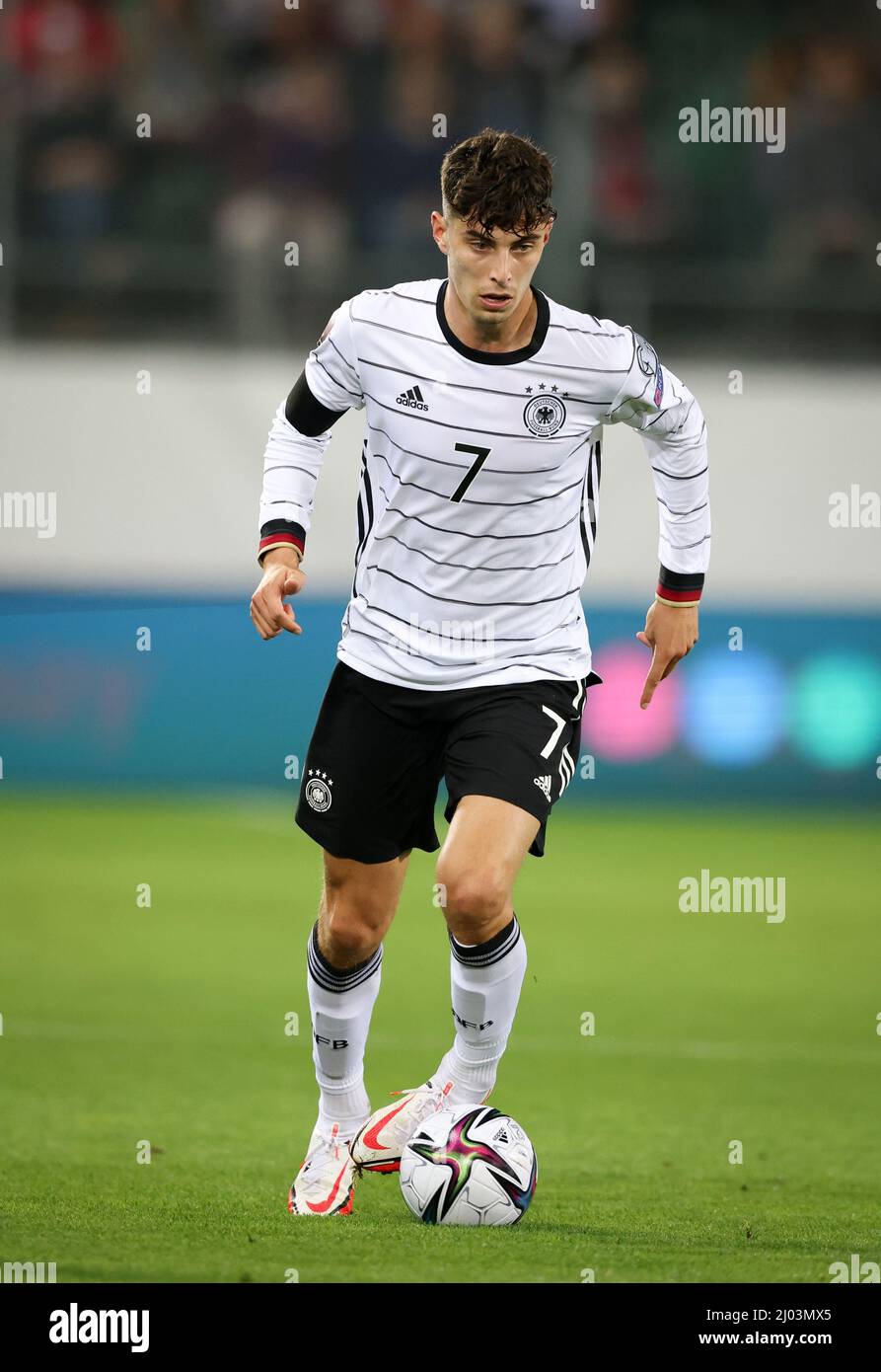 Kai Havertz Deutschland WM Qualifikation FIFA World cup 2022 Qatar Fussball  LŠnderspiel Liechtenstein - Deutschland Stock Photo - Alamy